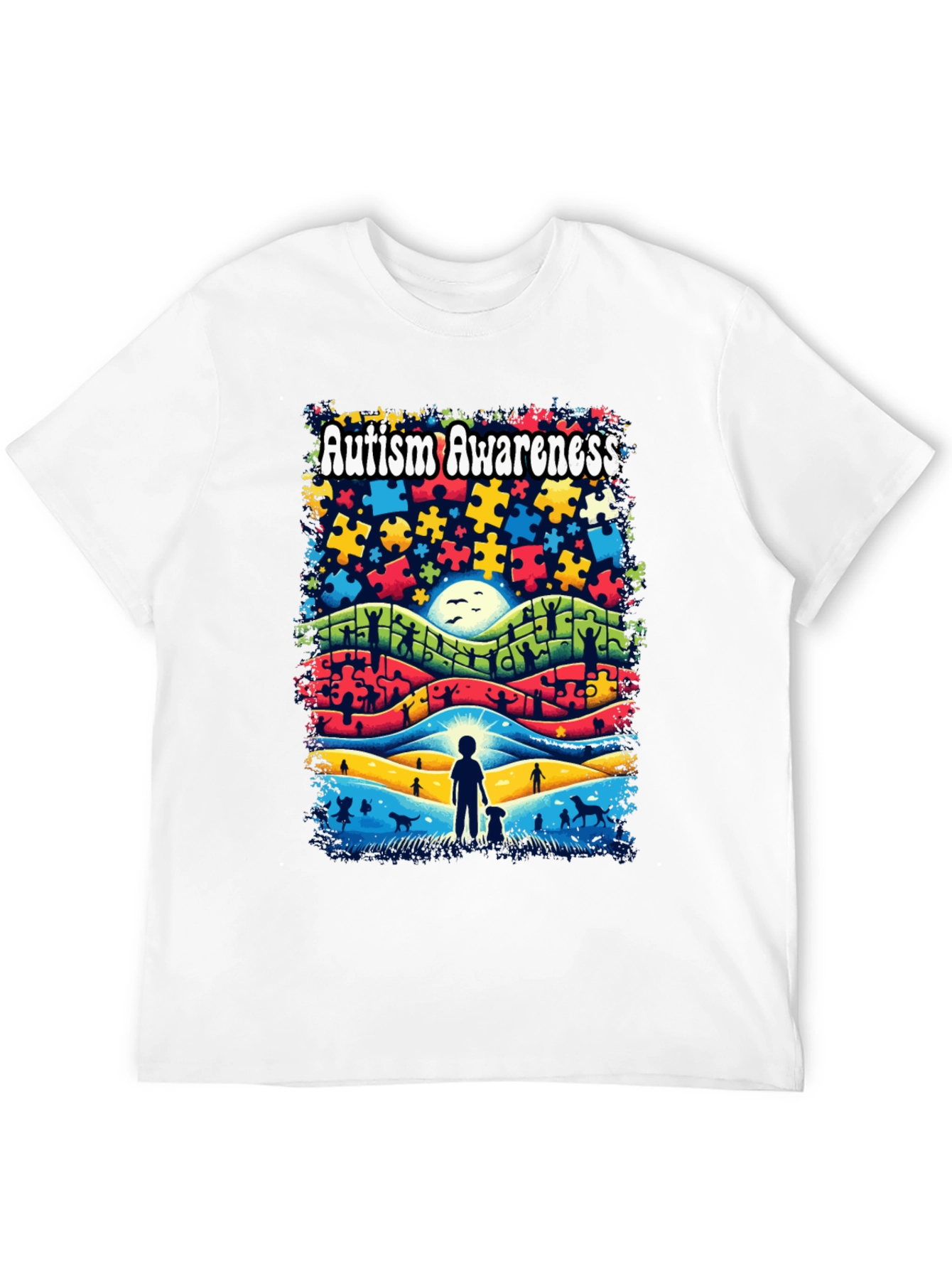 Autism Awareness Graphic T-Shirt