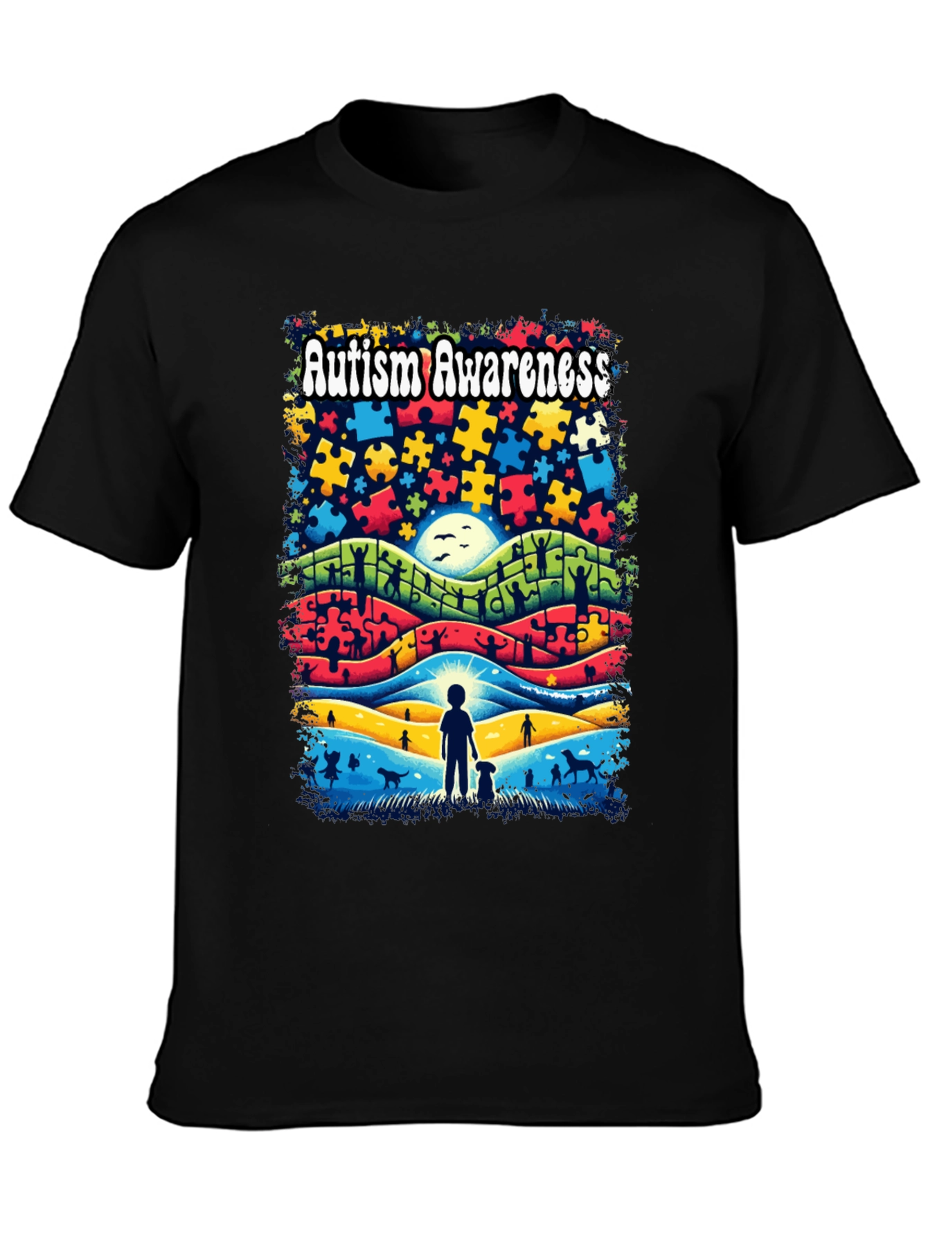 Autism Awareness Graphic T-Shirt