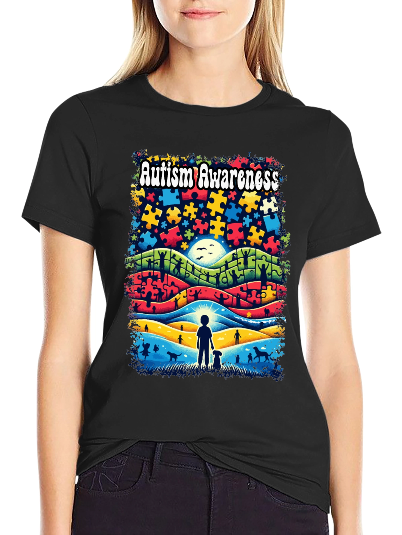 Autism Awareness Graphic T-Shirt