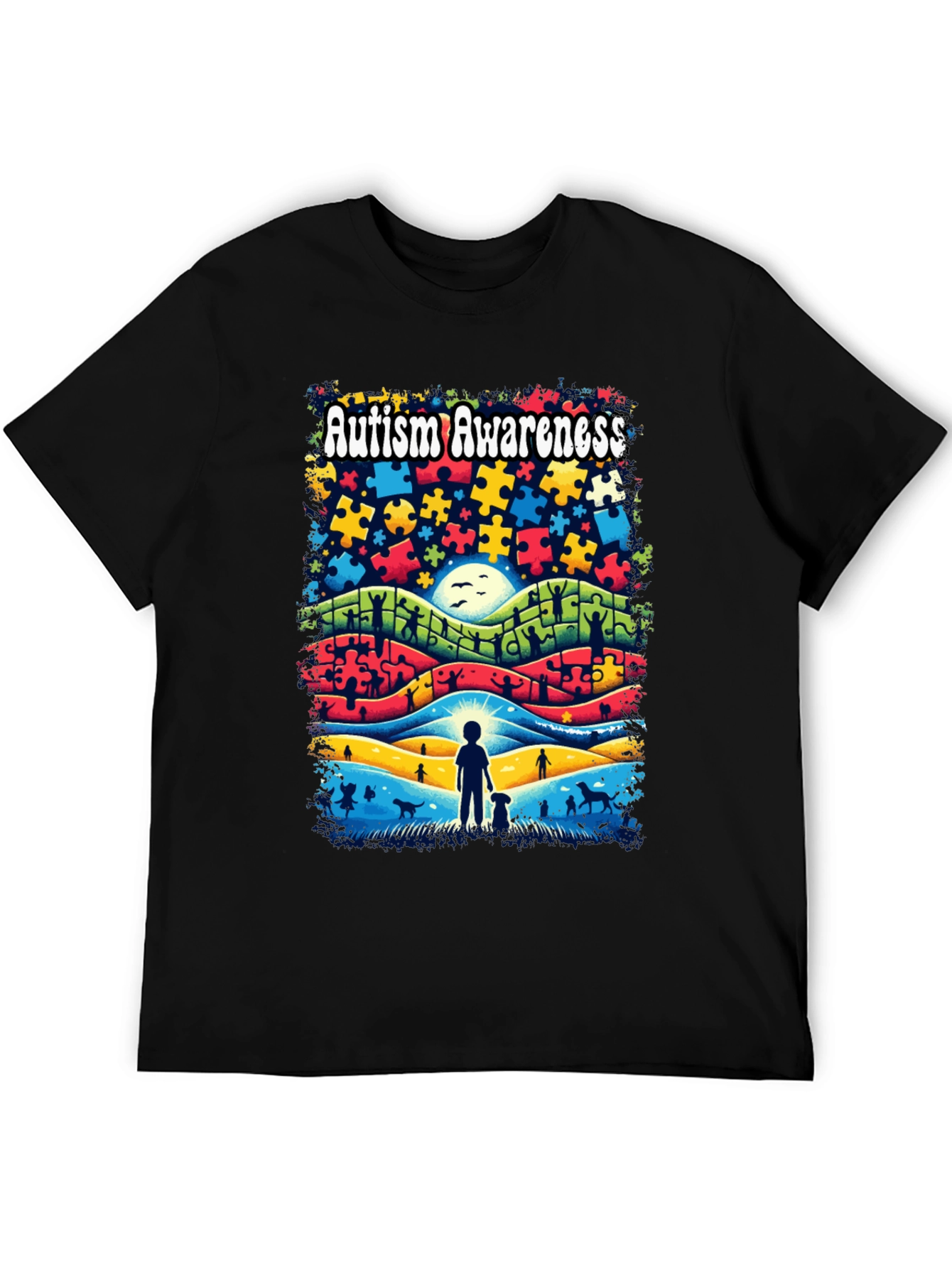 Autism Awareness Graphic T-Shirt