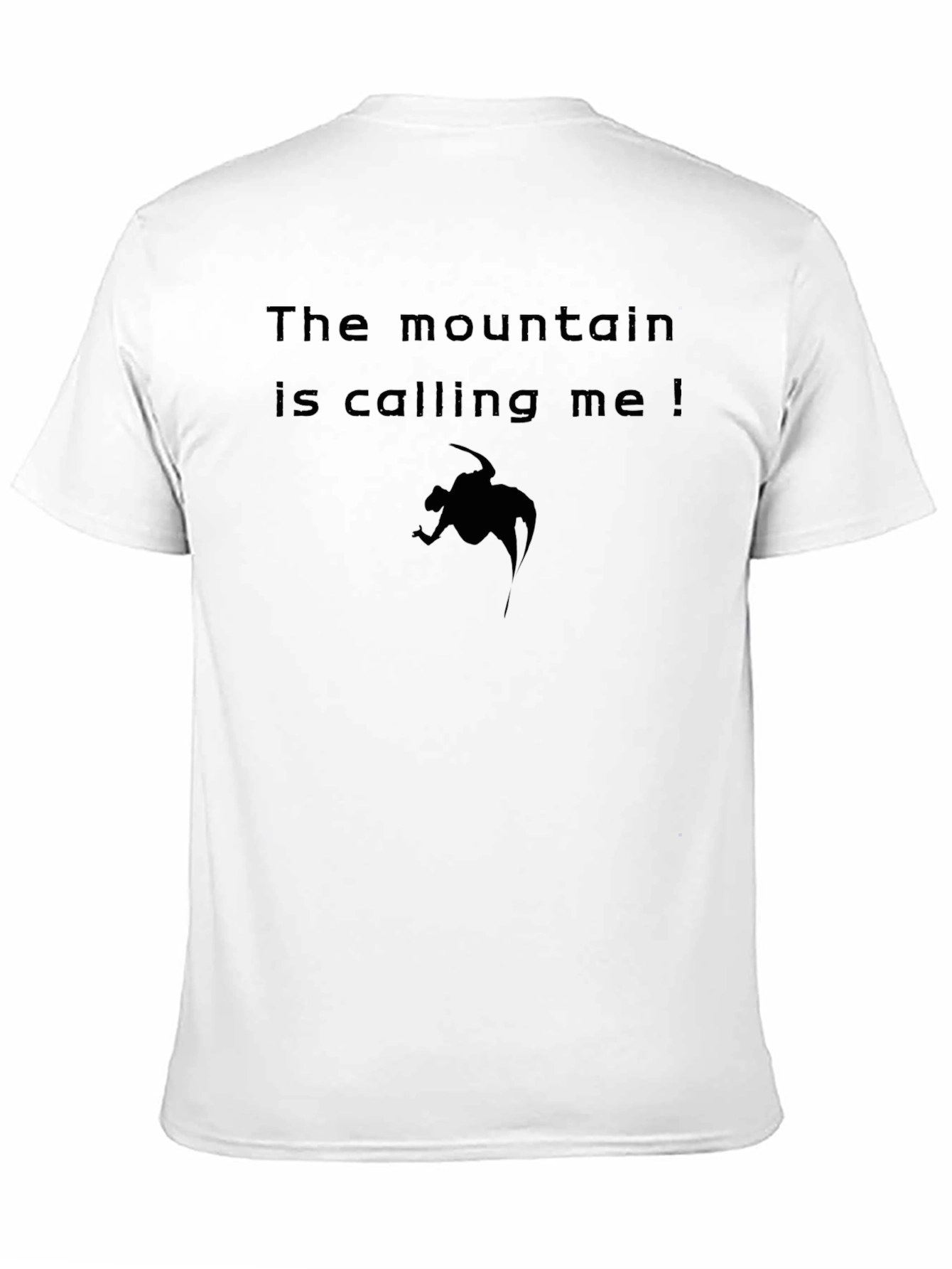 The Mountain is Calling Graphic Tee - Black