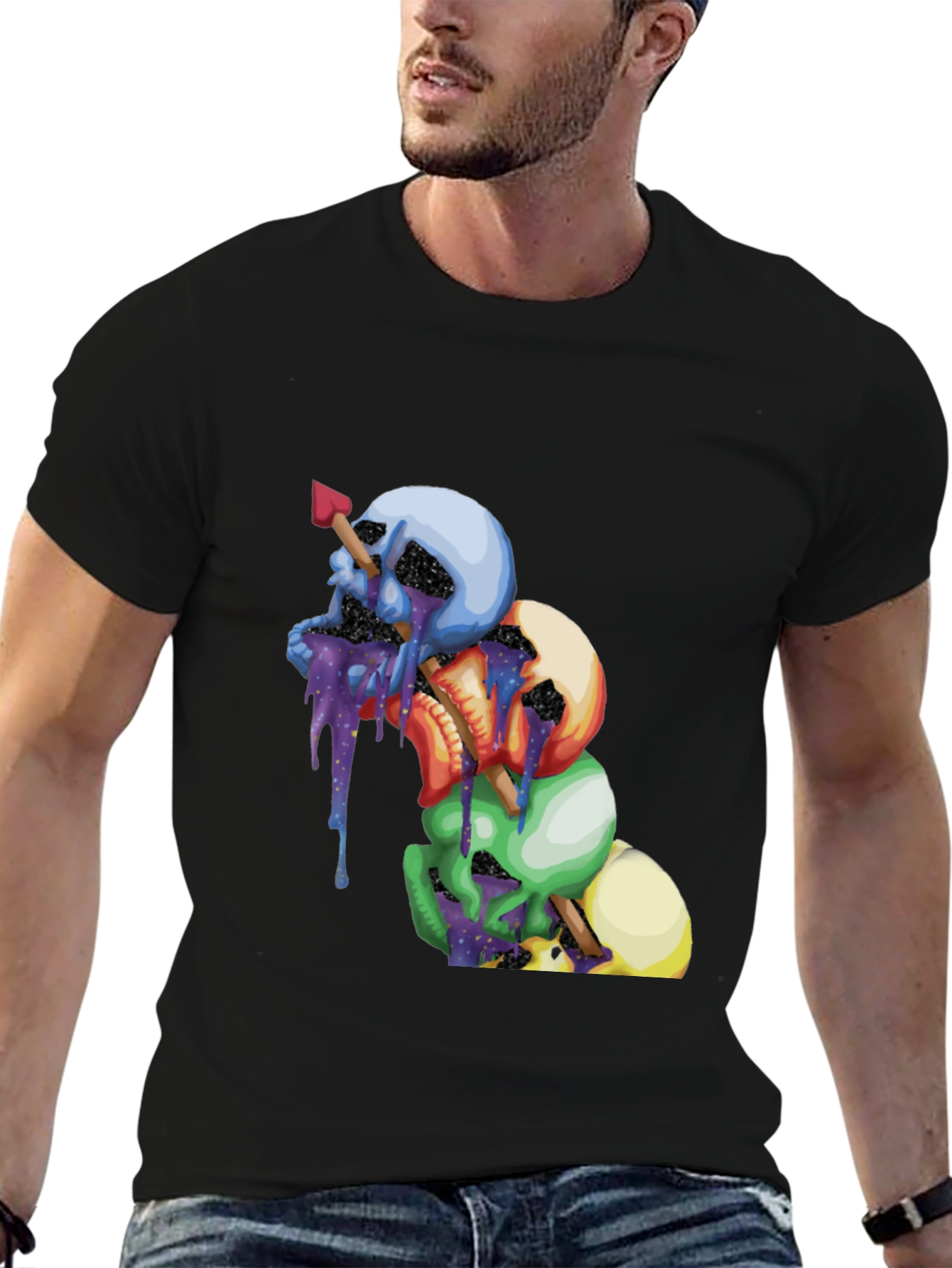 Skull Pile Arrow T-Shirt