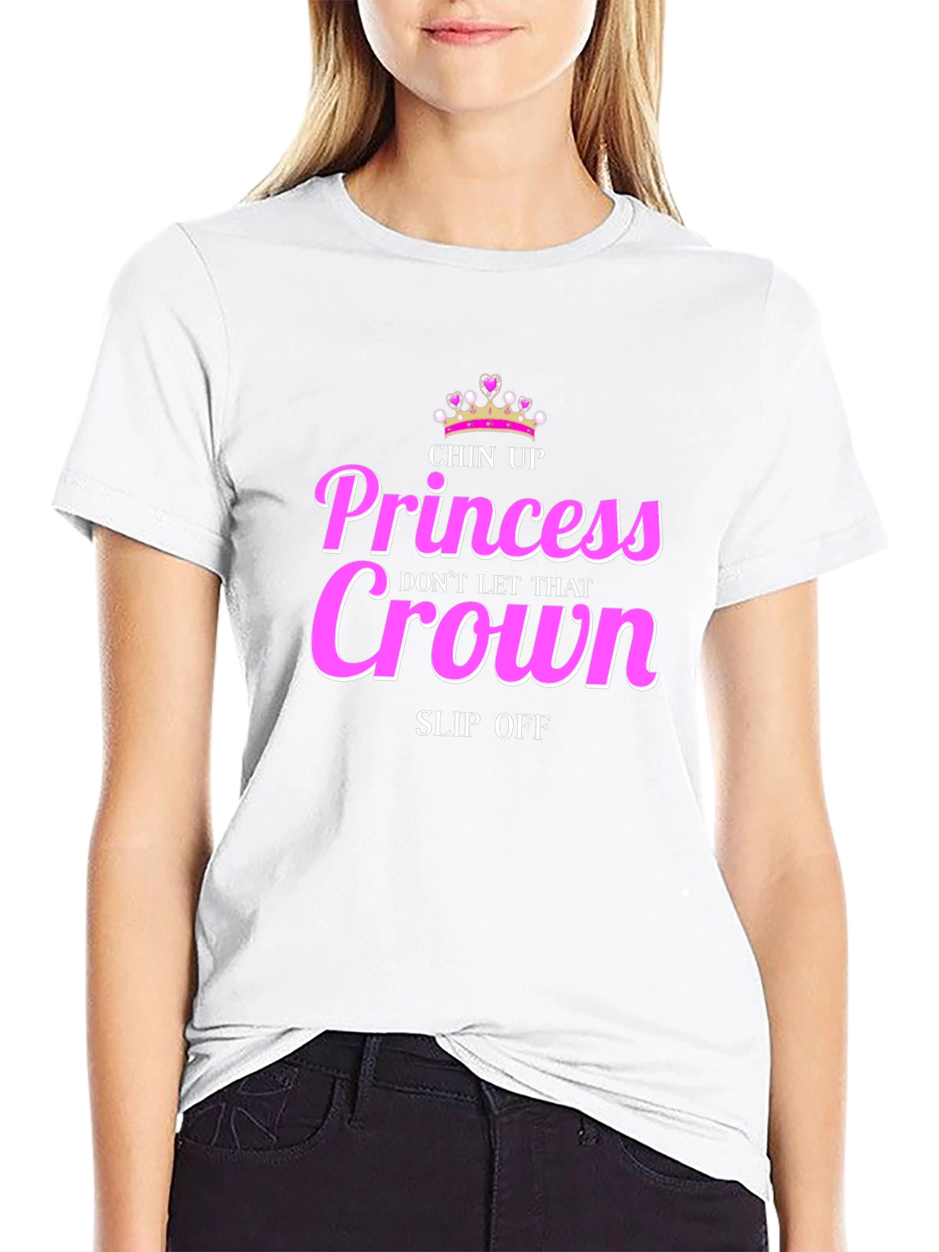 Chin Up Princess Graphic Tee