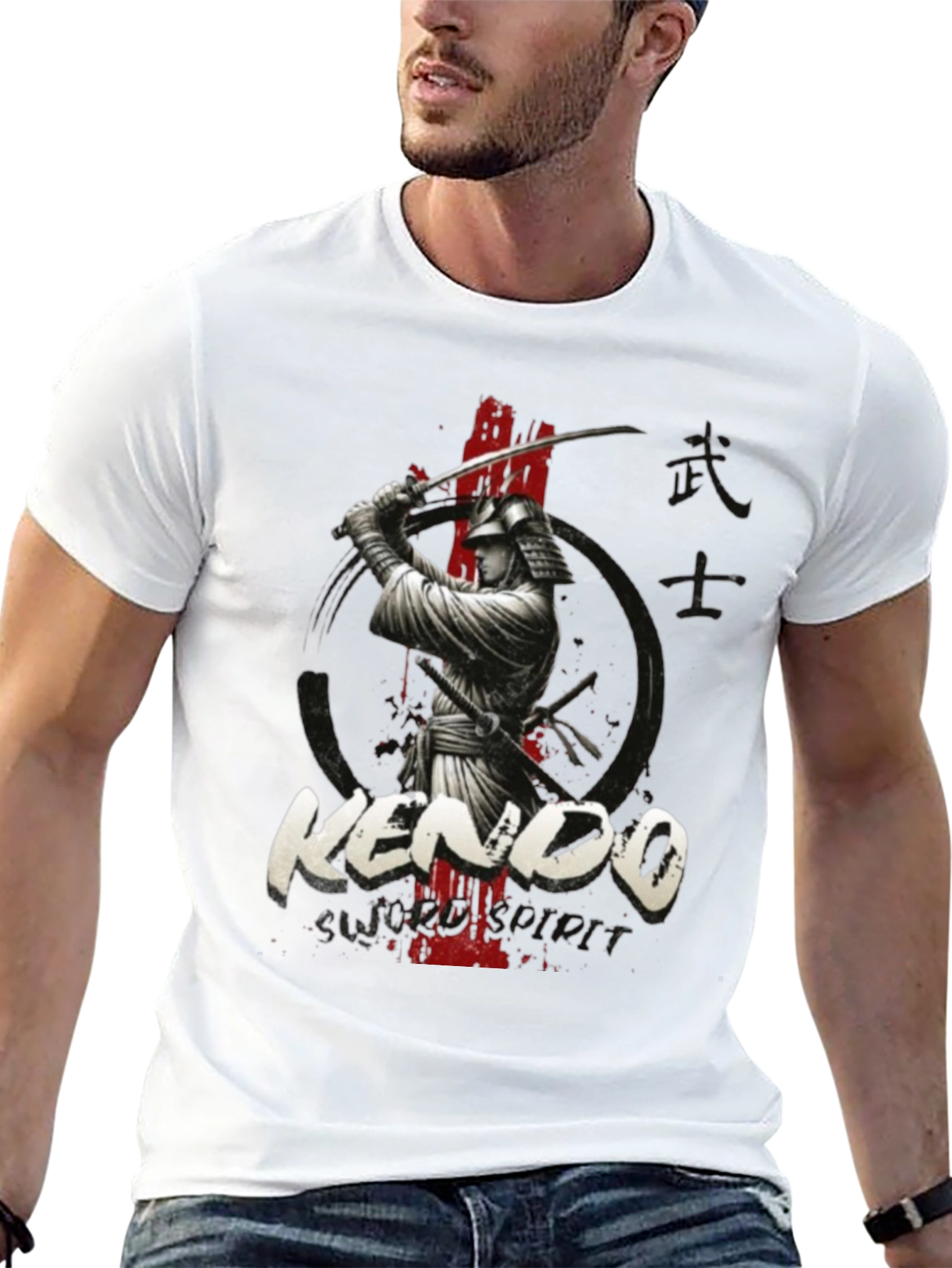Kendo Warrior Graphic Tee - Martial Arts T-Shirt