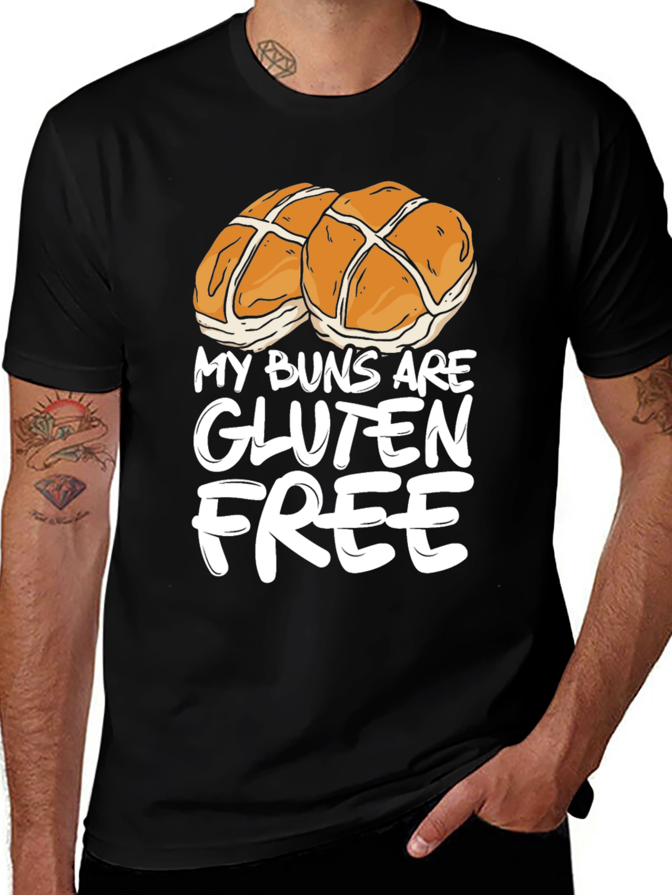 Gluten Free Buns Graphic Tee