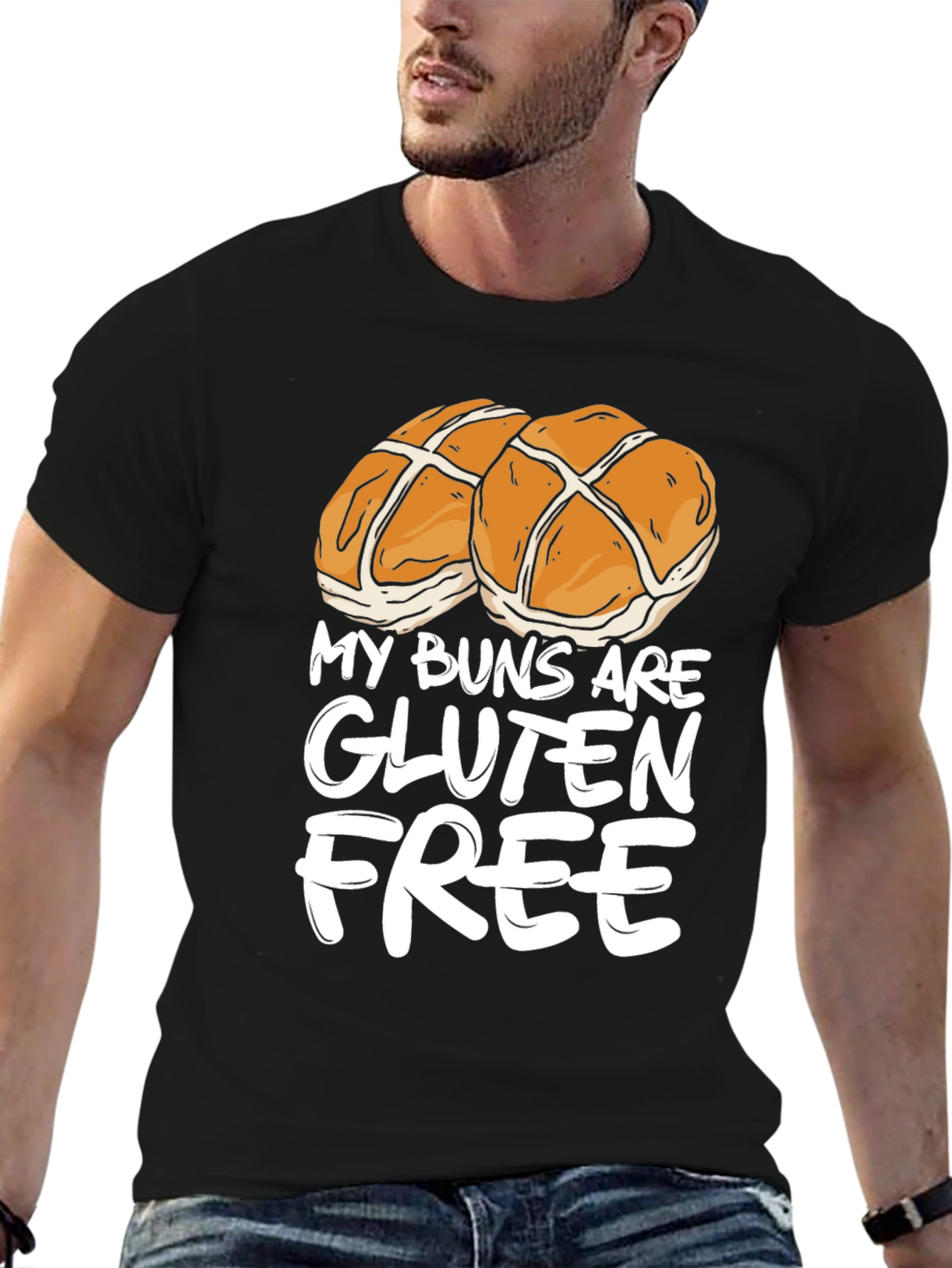 Gluten Free Buns Graphic Tee