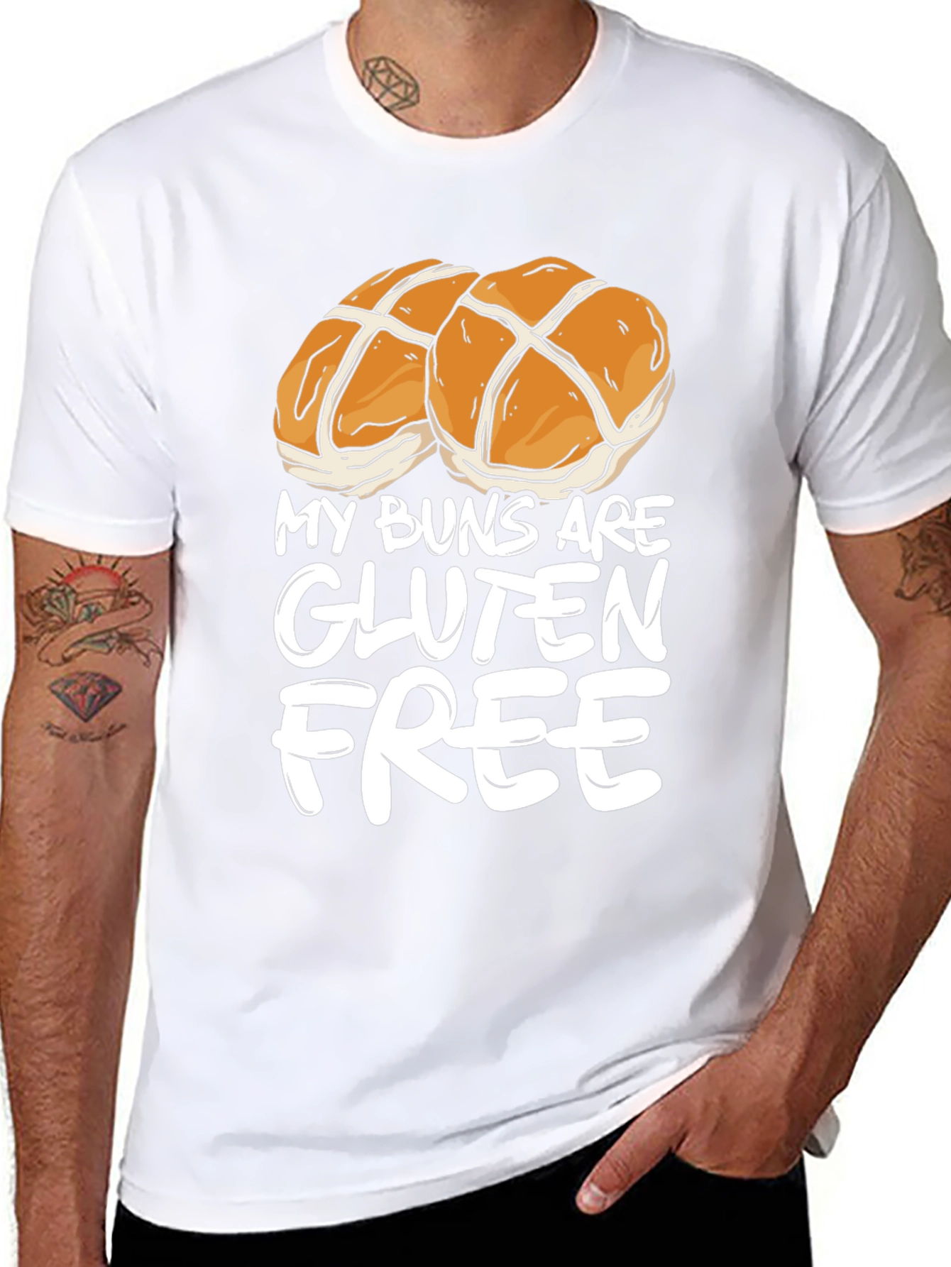 Gluten Free Buns Graphic Tee