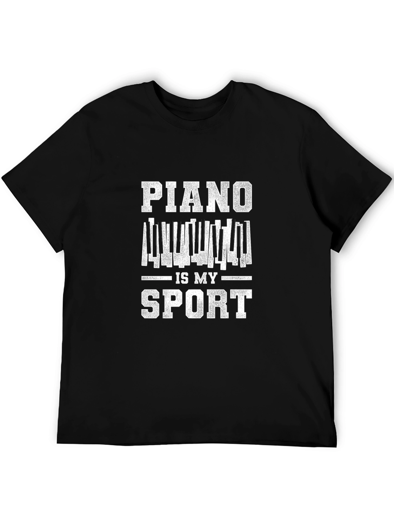 Piano Is My Sport Graphic T-Shirt