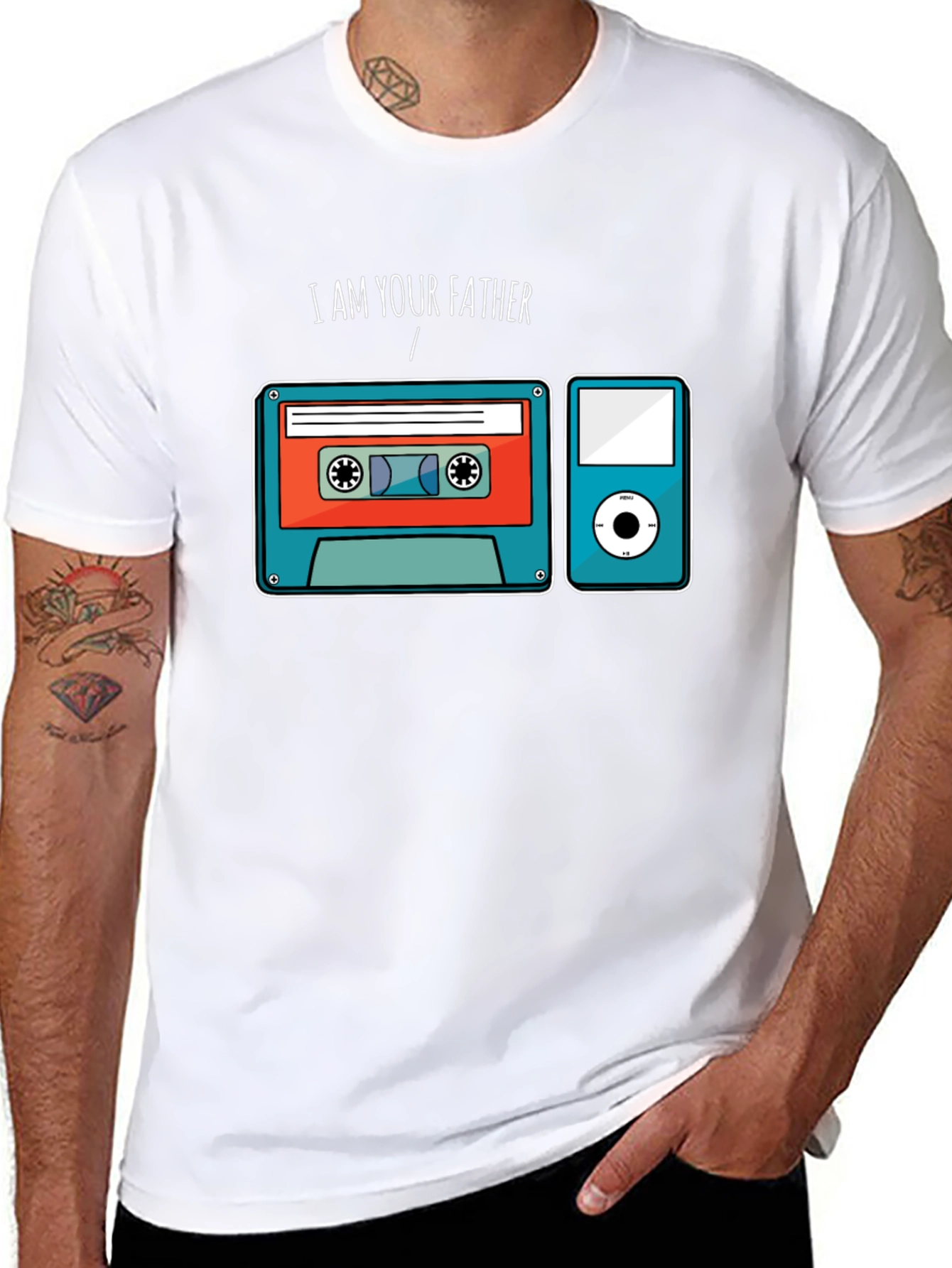 I am Your Father Retro Music T-Shirt