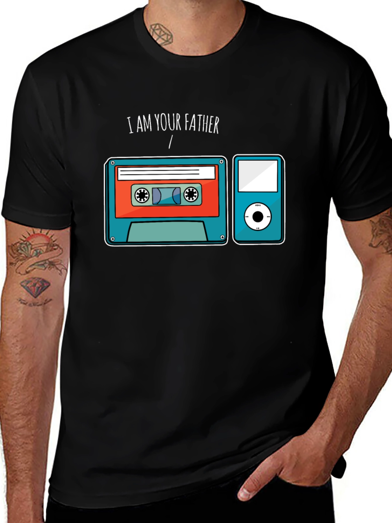 I am Your Father Retro Music T-Shirt