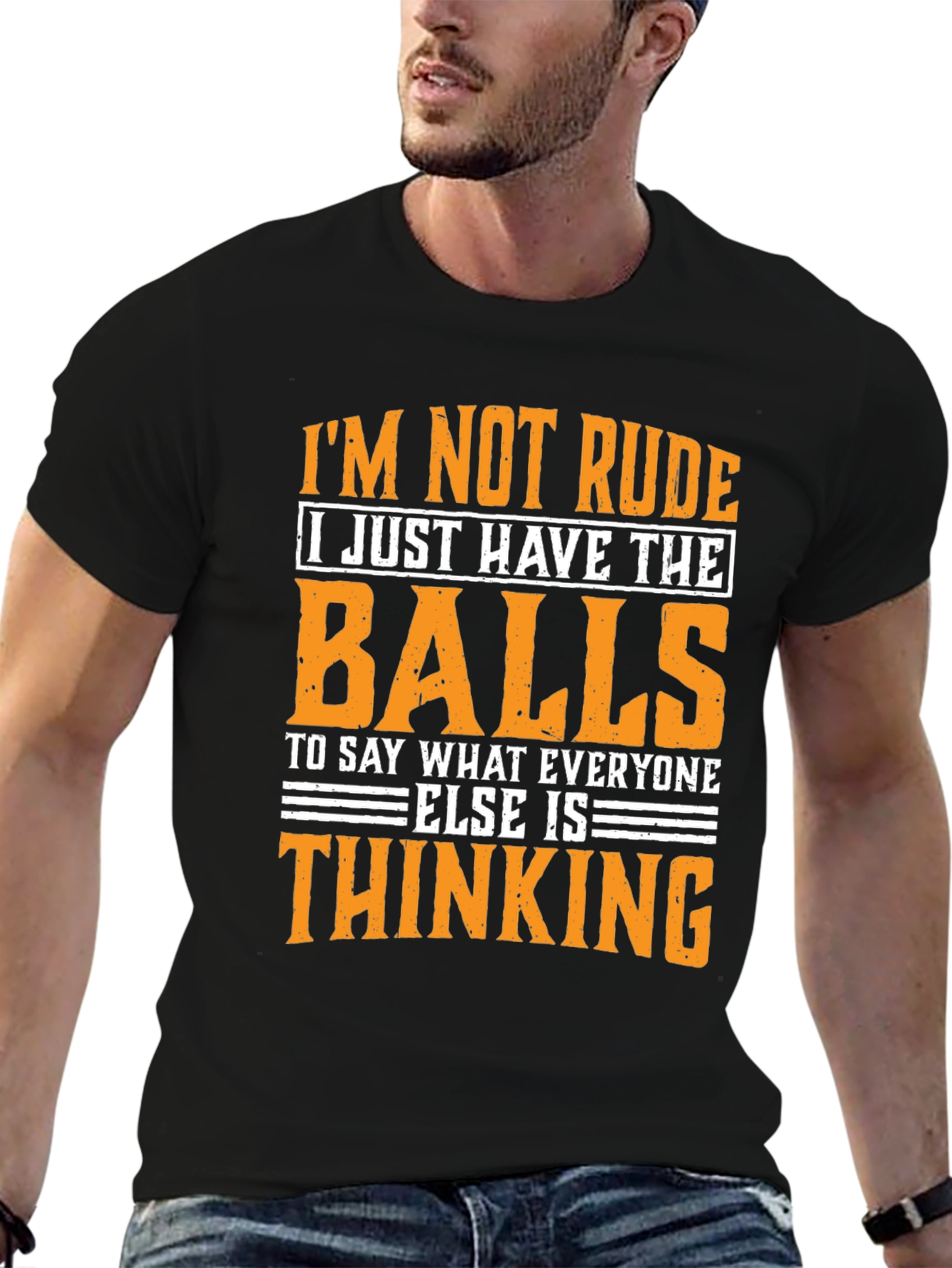 Im Not Rude Graphic Tee