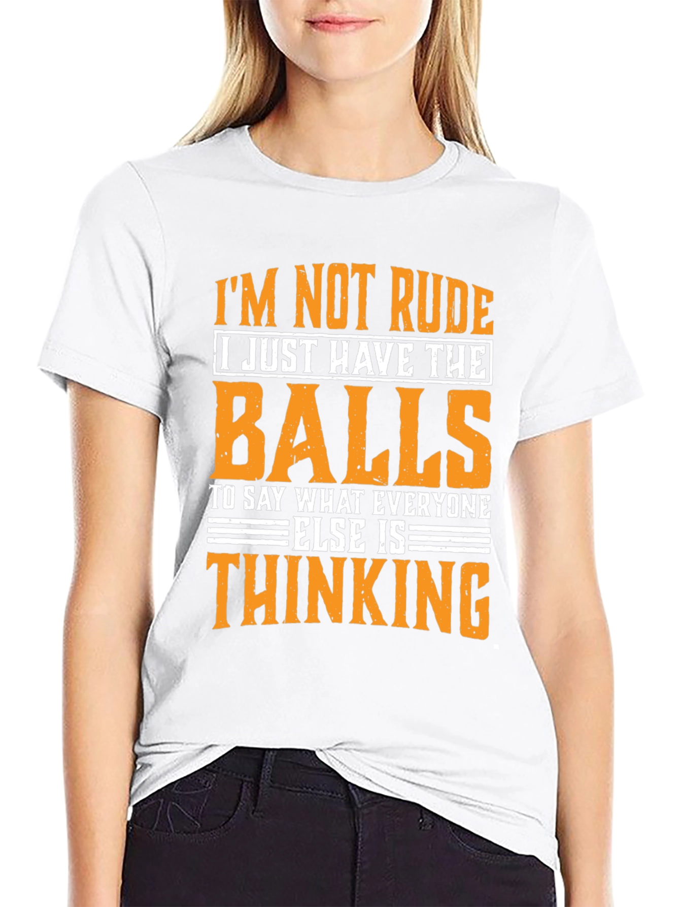 Im Not Rude Graphic Tee