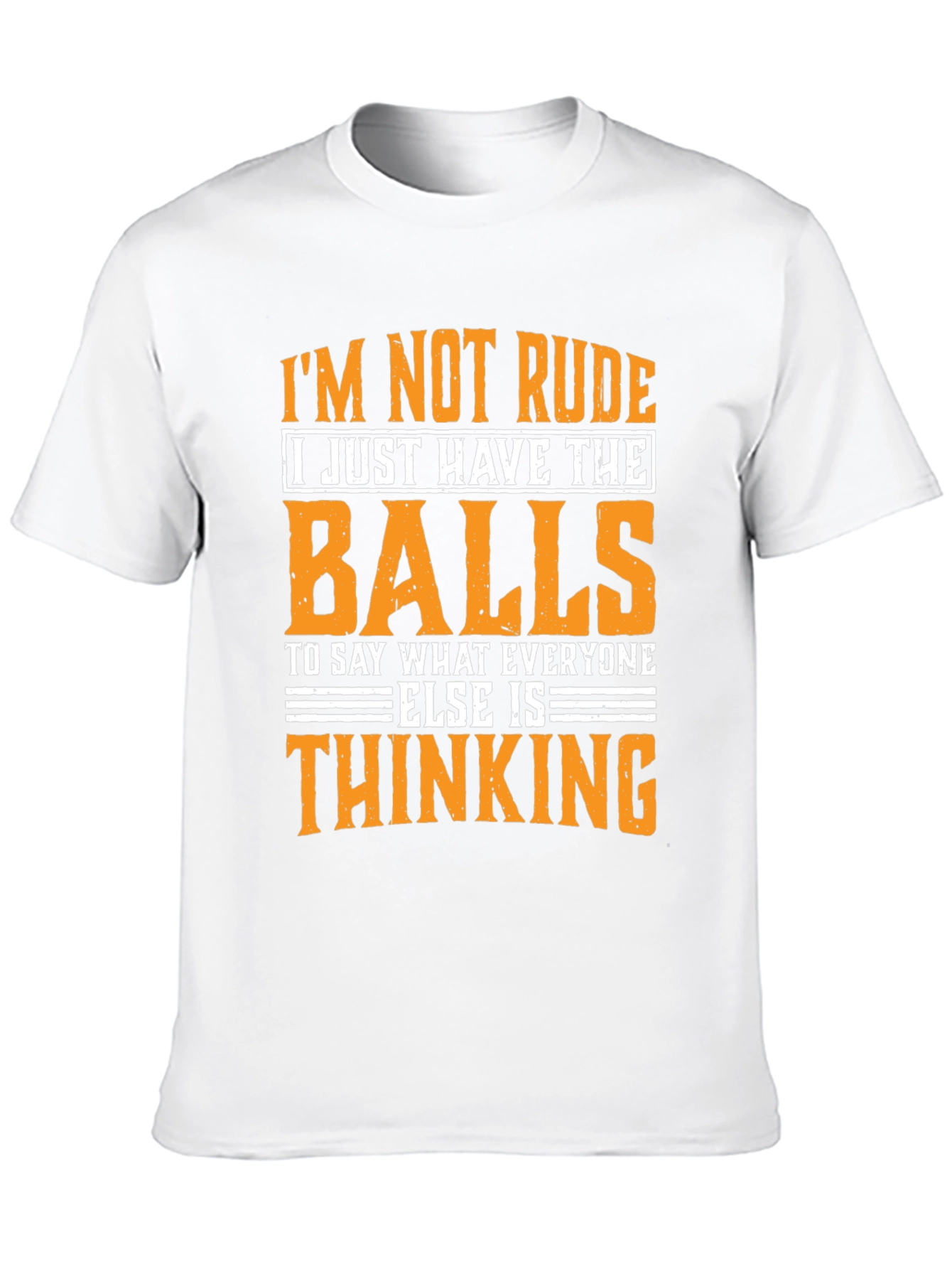 Im Not Rude Graphic Tee