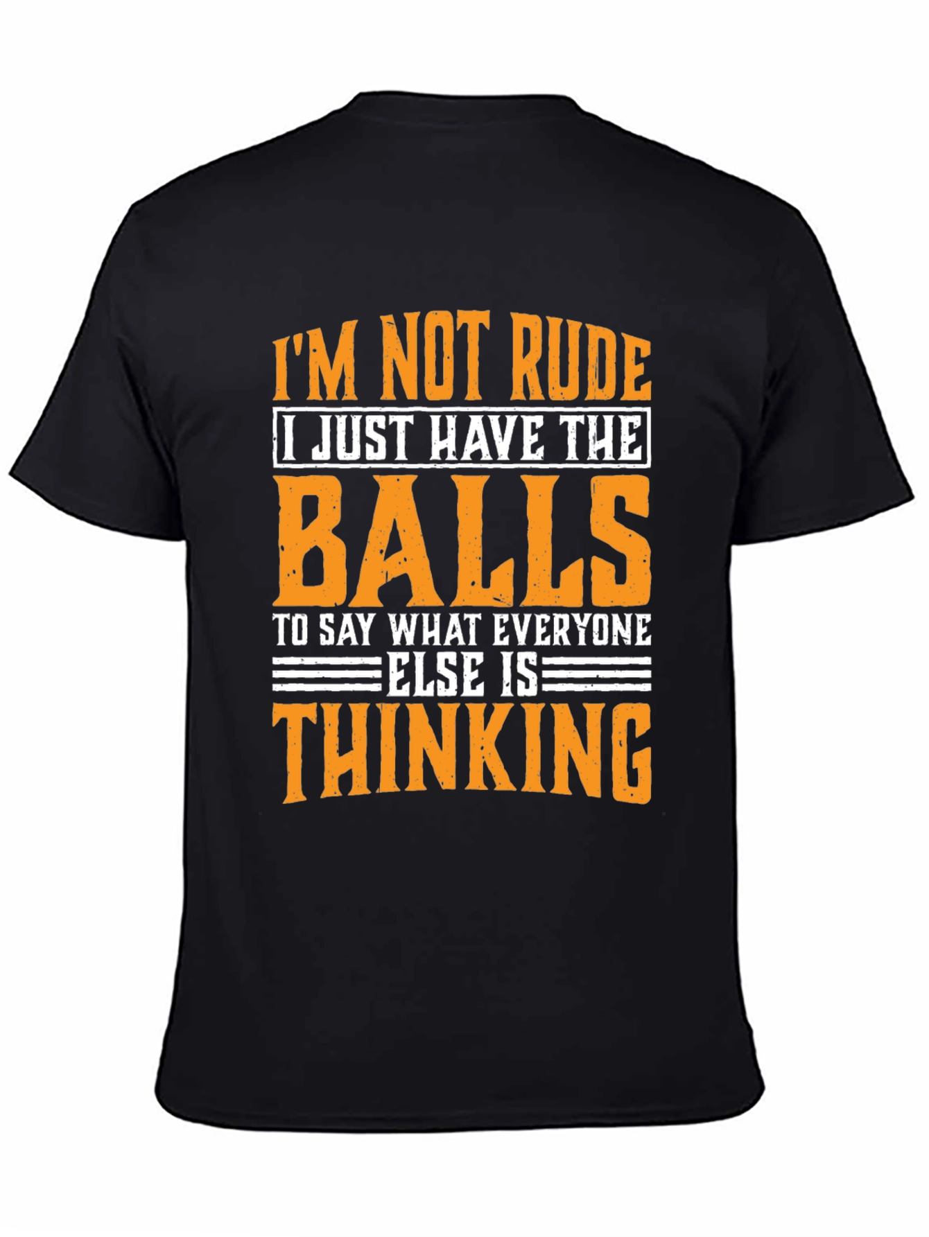 Im Not Rude Graphic Tee