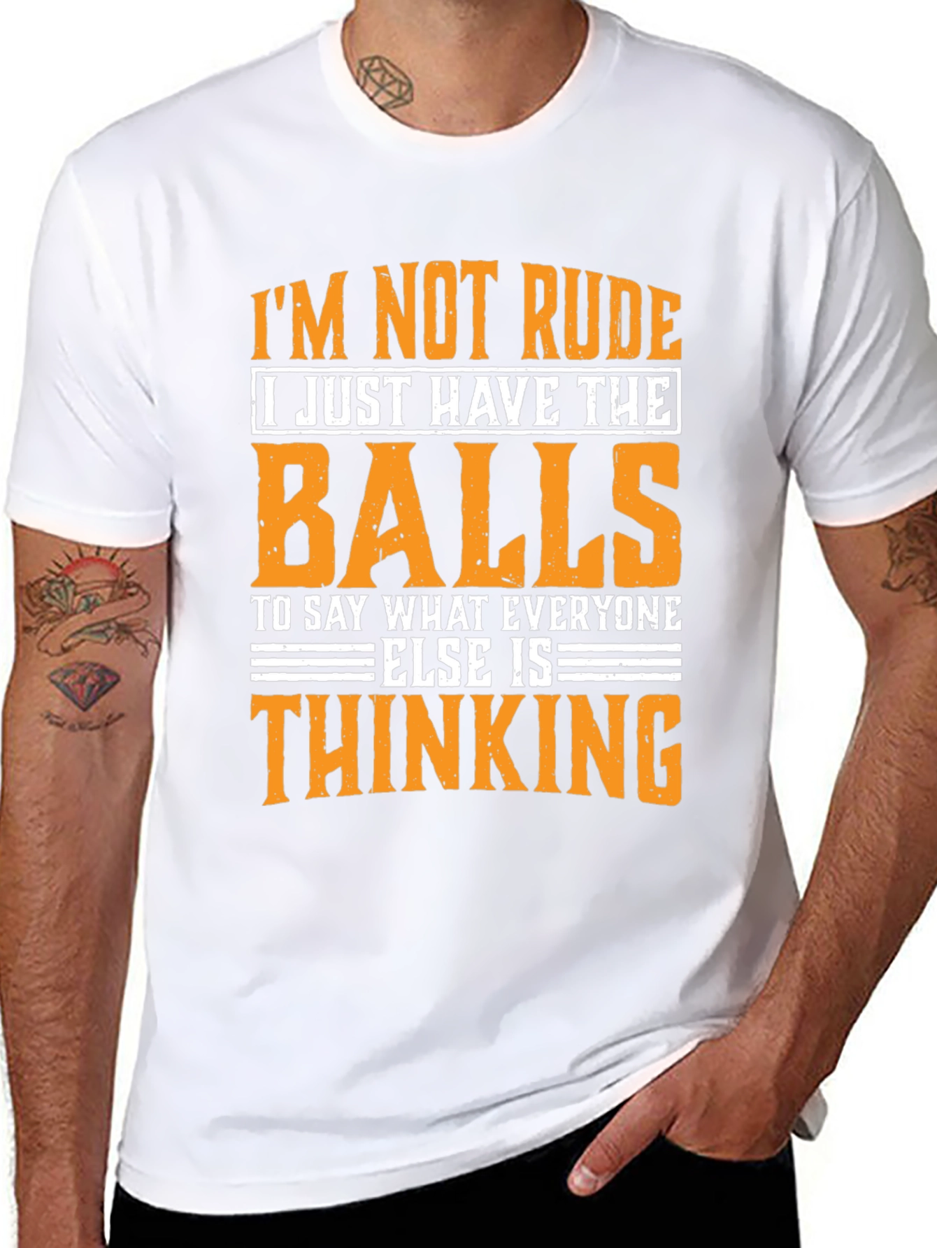 Im Not Rude Graphic Tee