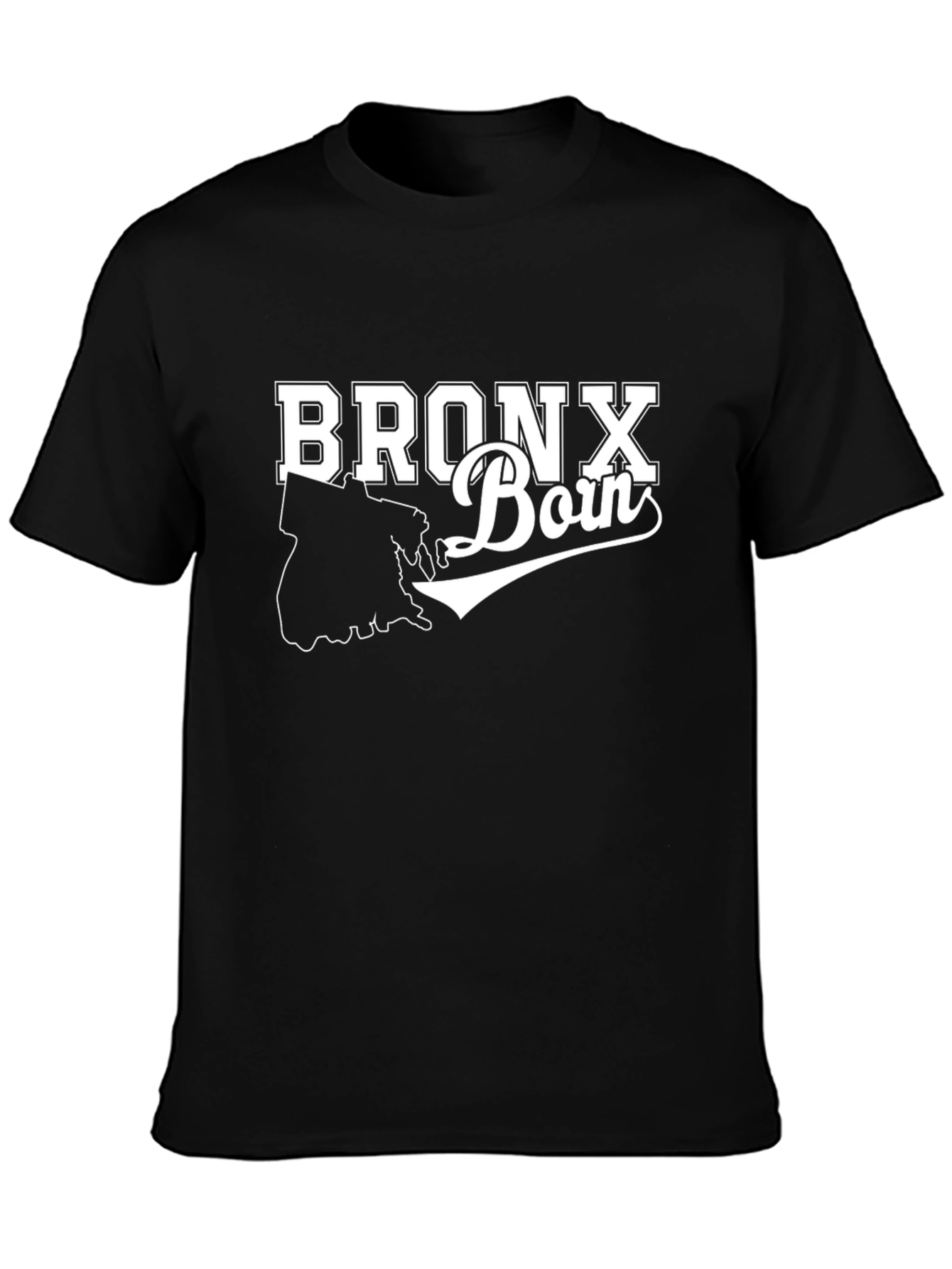 Bronx Born Black T-Shirt