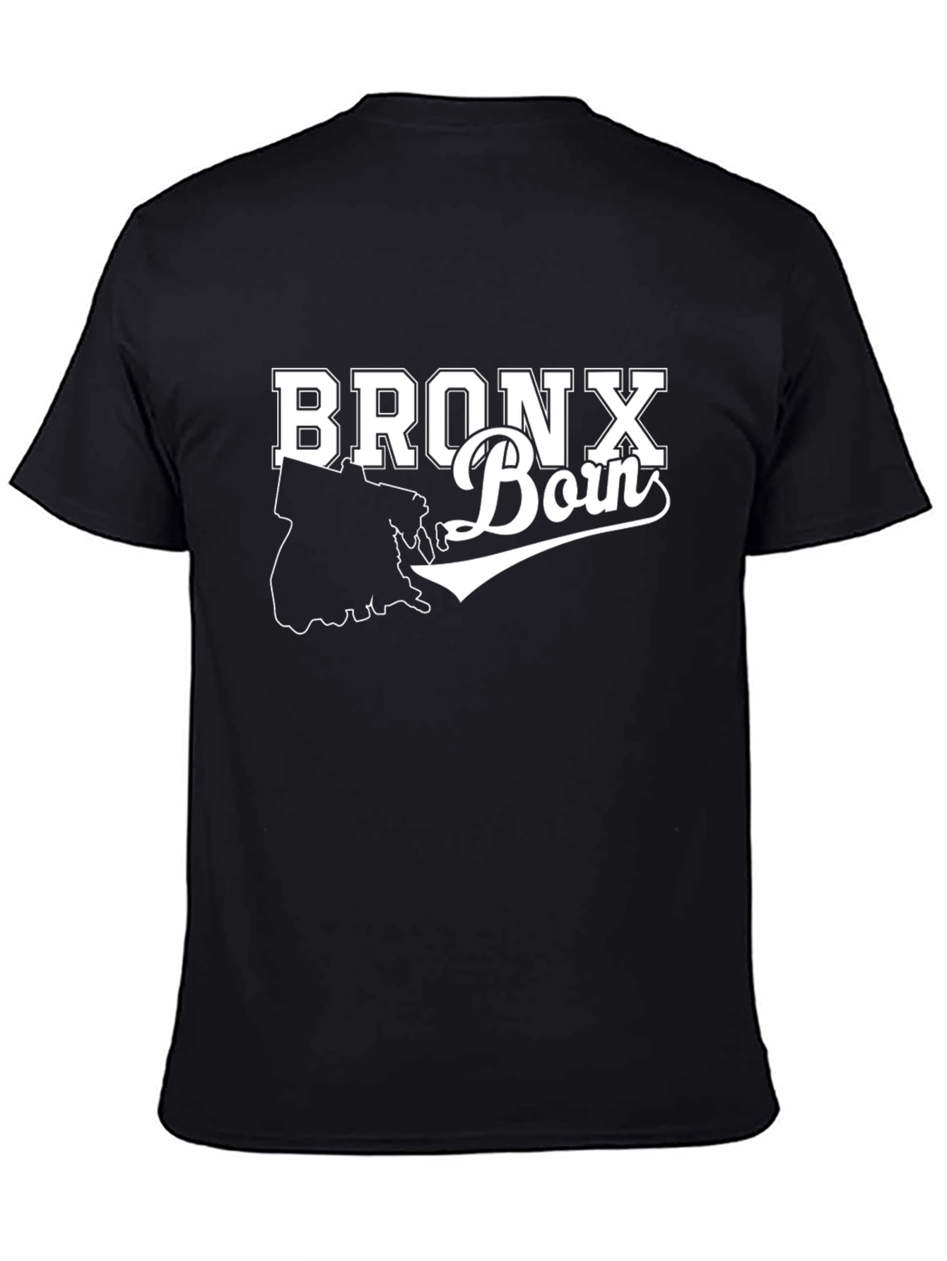 Bronx Born Black T-Shirt