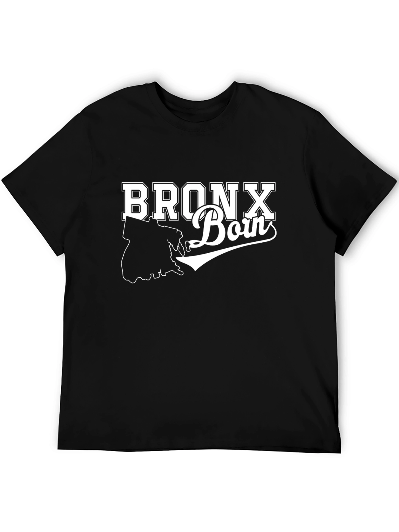 Bronx Born Black T-Shirt