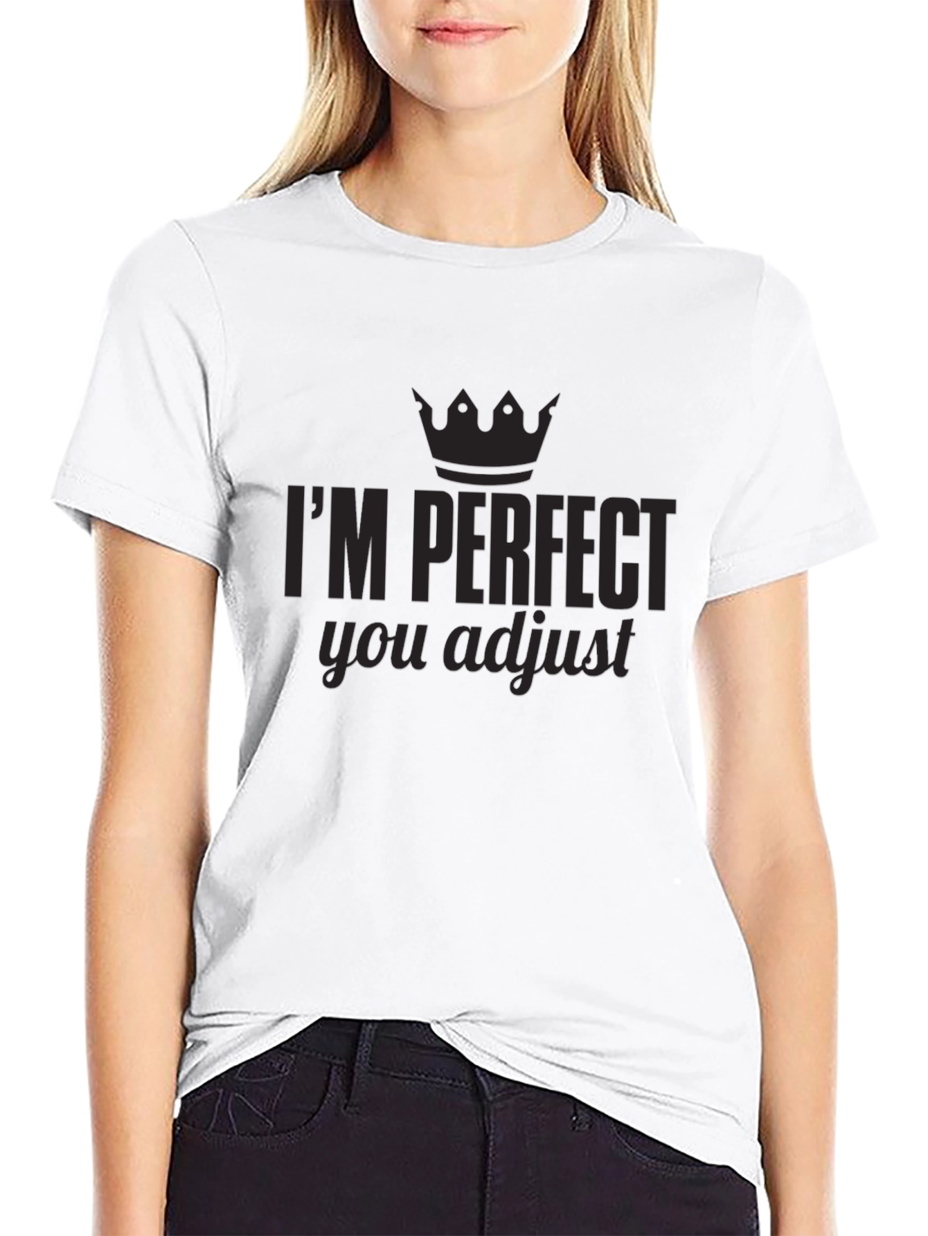 Im Perfect You Adjust Graphic Tee