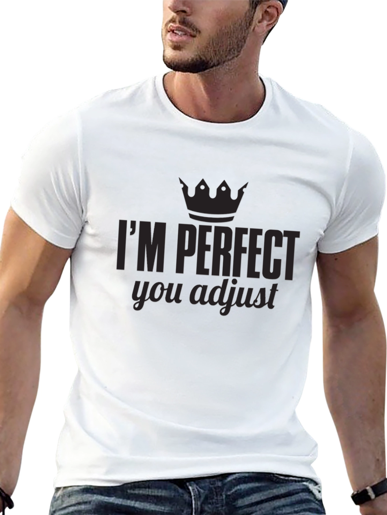 Im Perfect You Adjust Graphic Tee
