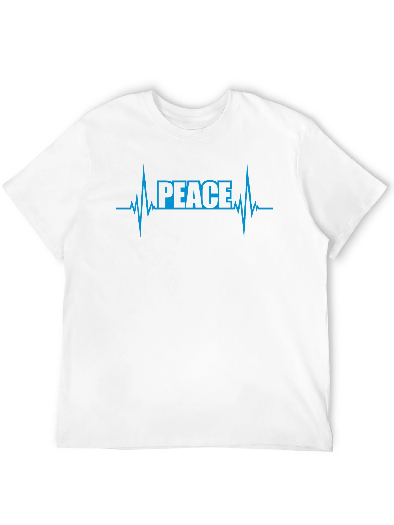Peace Heartbeat Graphic T-Shirt
