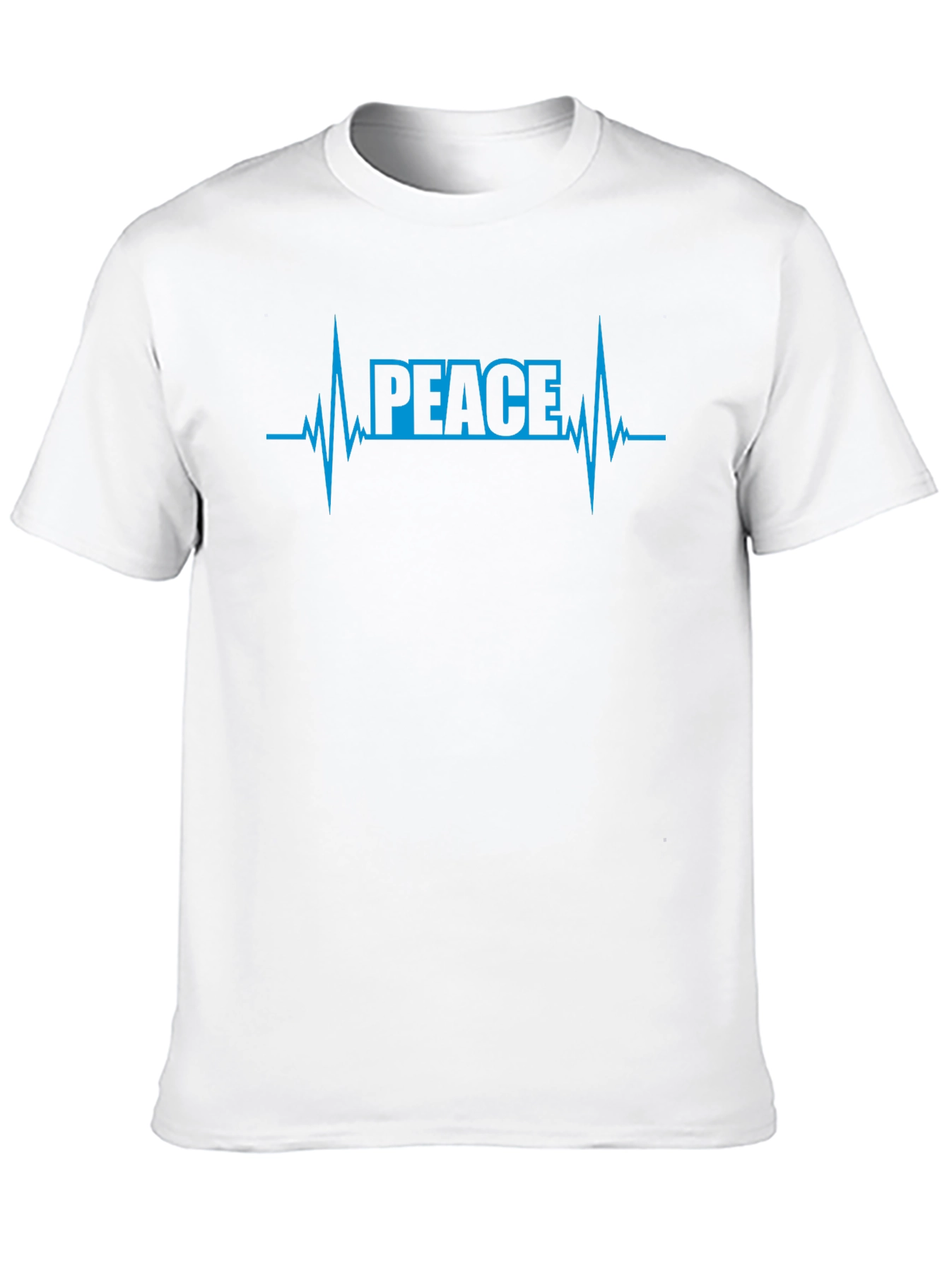 Peace Heartbeat Graphic T-Shirt