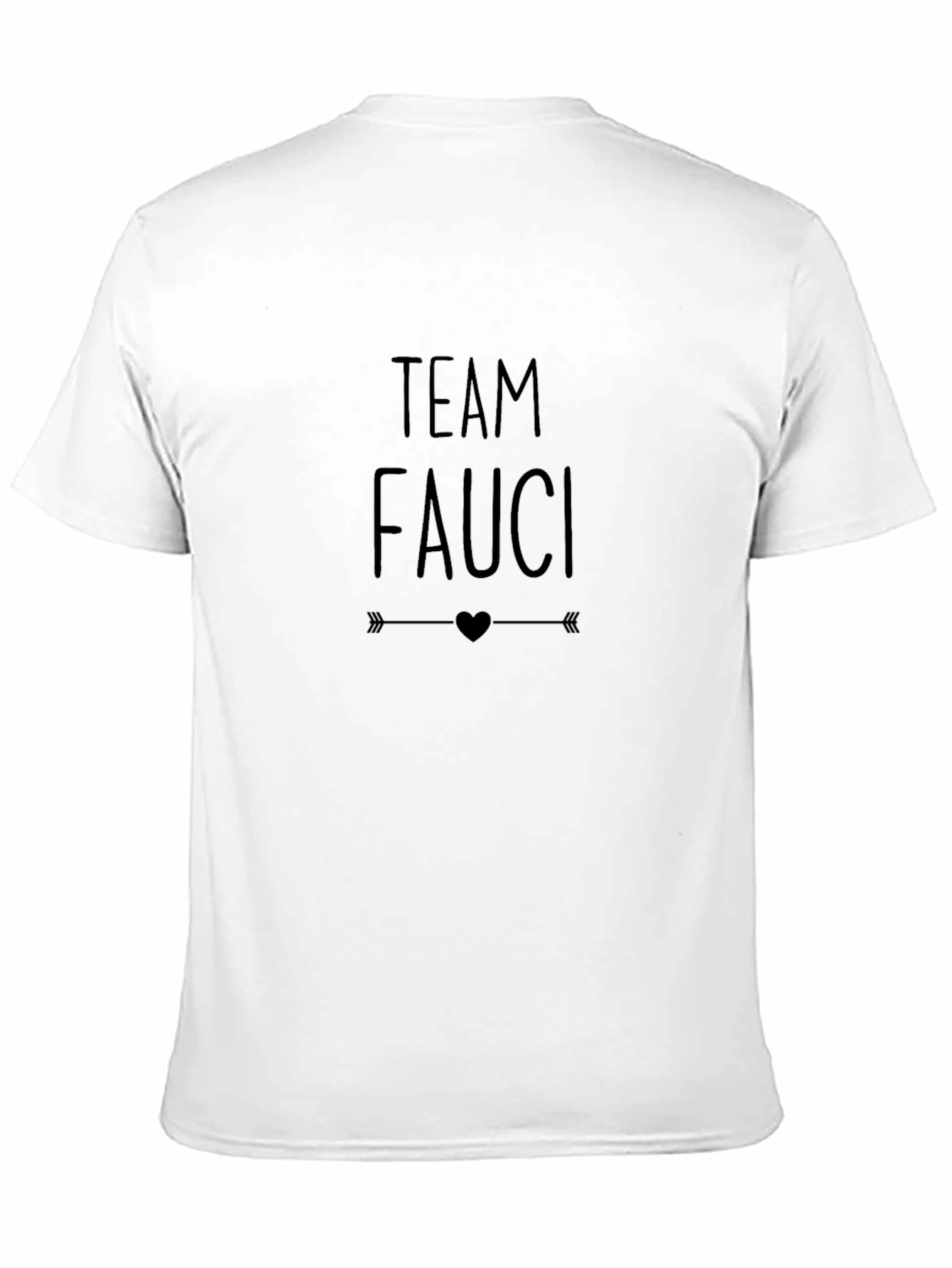 Team Fauci Graphic Tee - Black T-Shirt