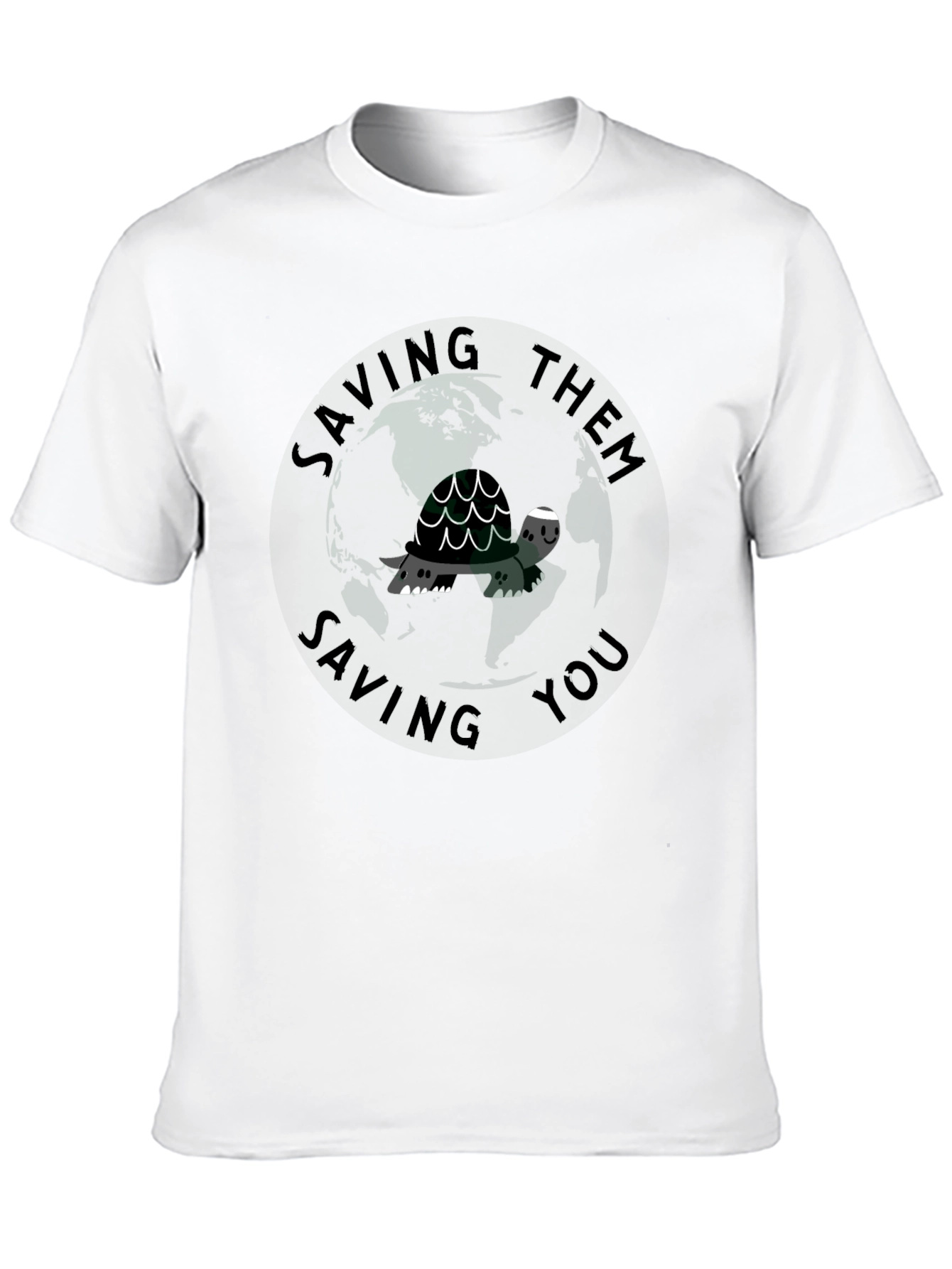 Saving Them Saving You Turtle T-Shirt
