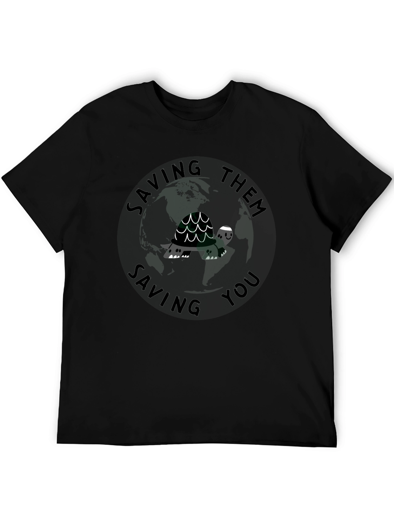 Saving Them Saving You Turtle T-Shirt