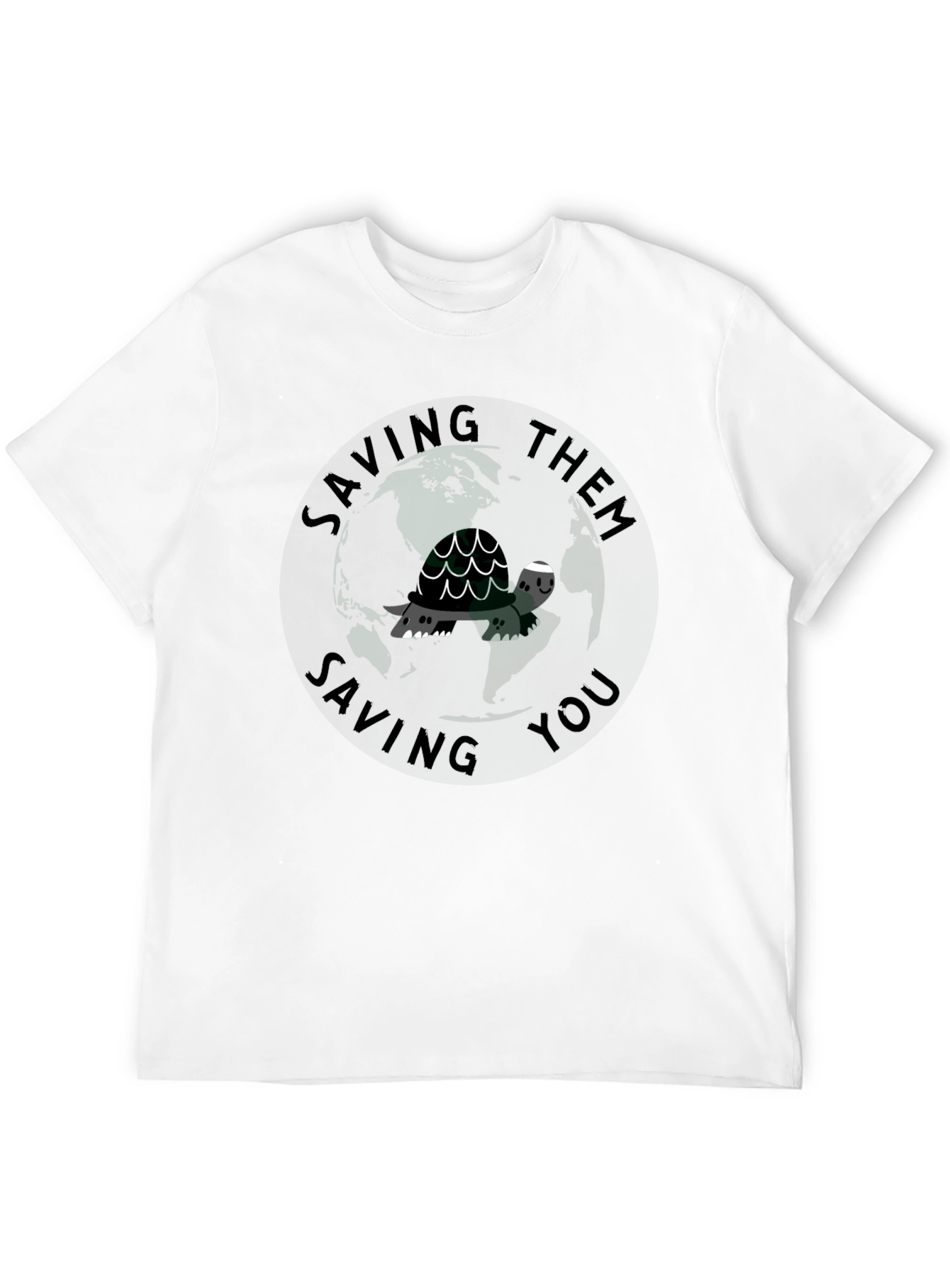 Saving Them Saving You Turtle T-Shirt