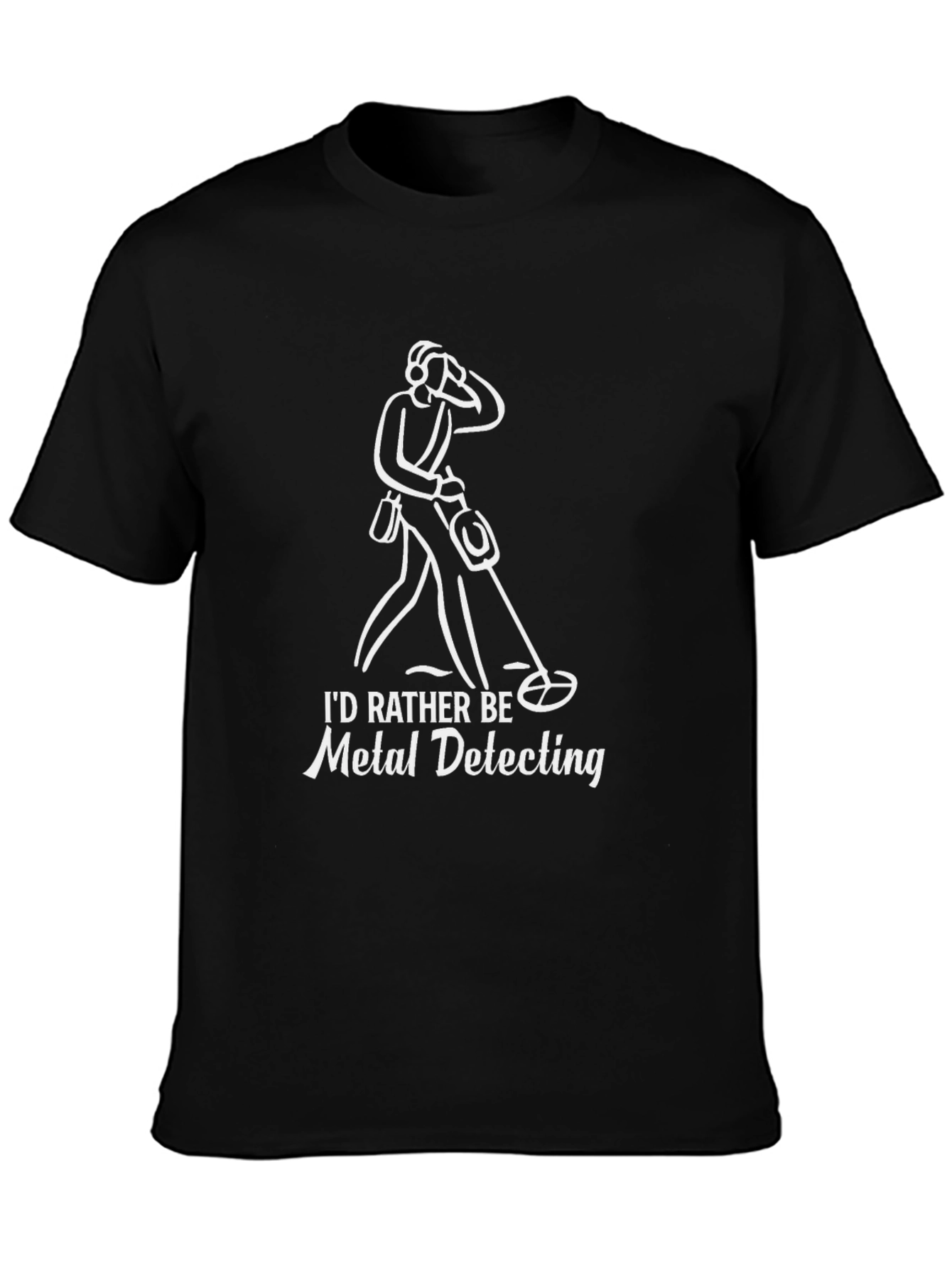 Metal Detecting T-Shirt - Hobbyist Design