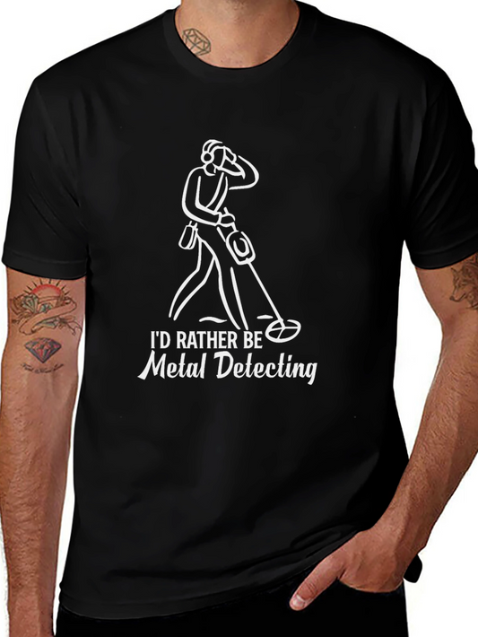 Metal Detecting T-Shirt - Hobbyist Design