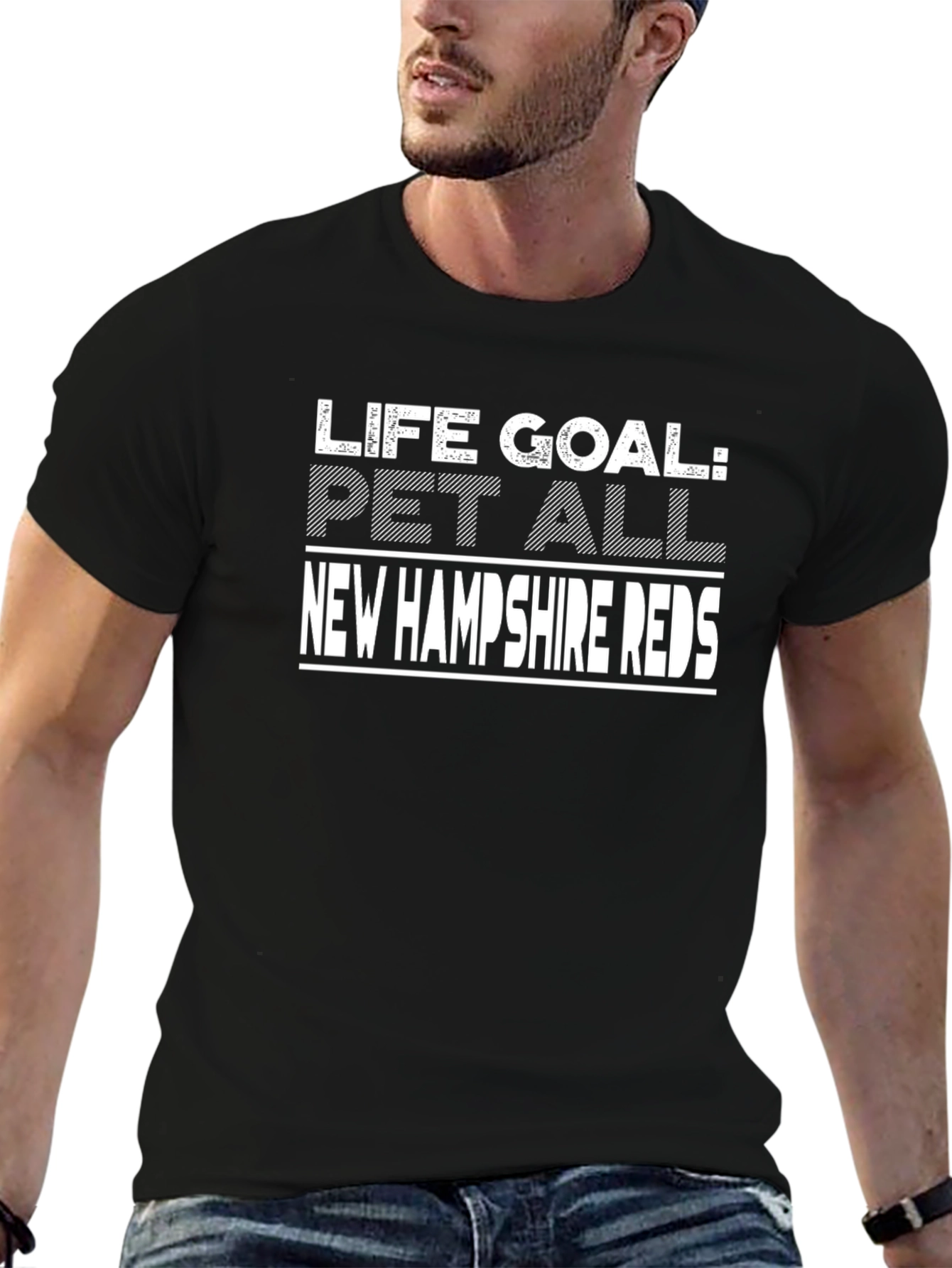 Life Goal: Pet All New Hampshire Reds T-Shirt