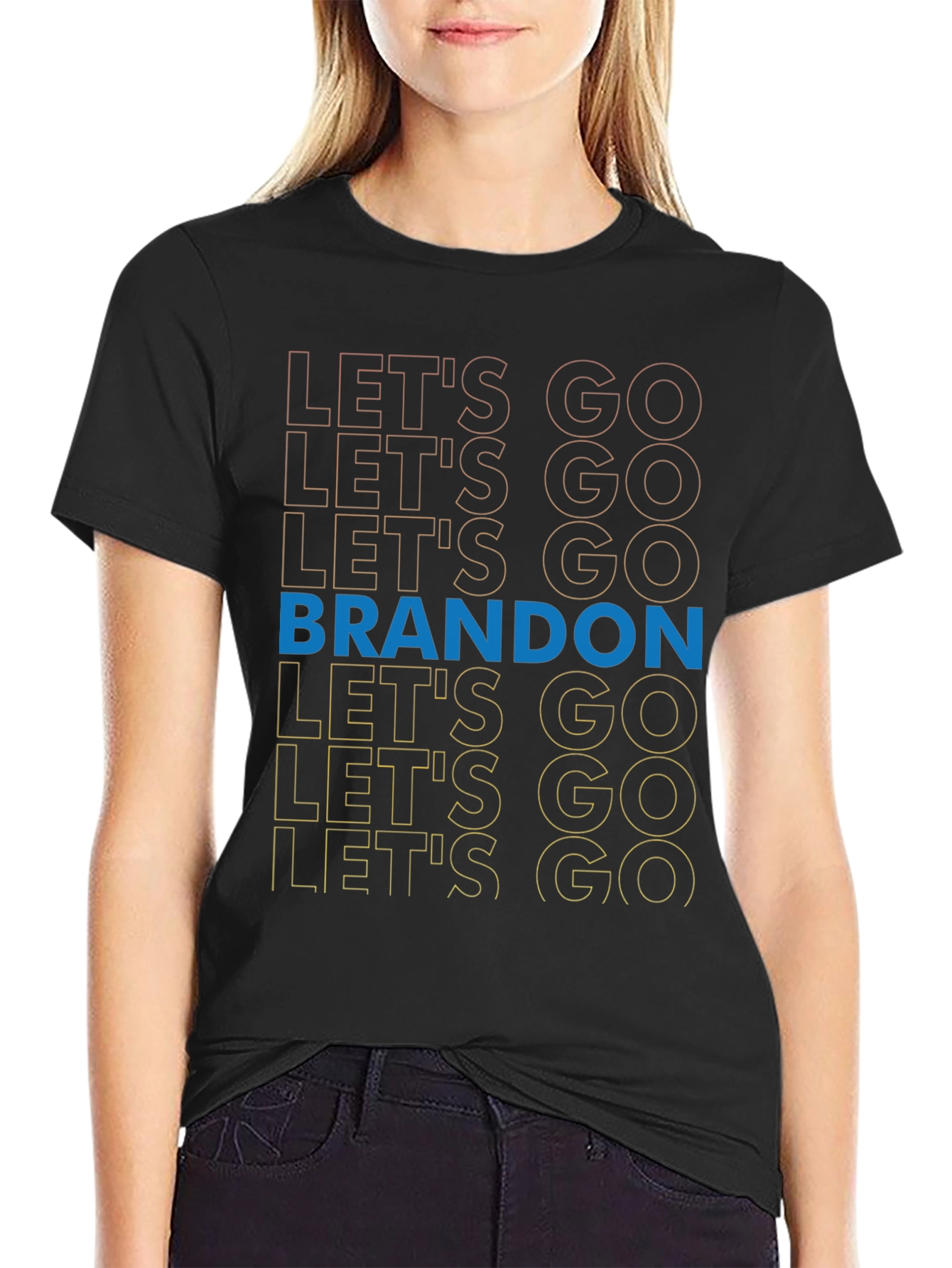 Lets Go Brandon Graphic Tee
