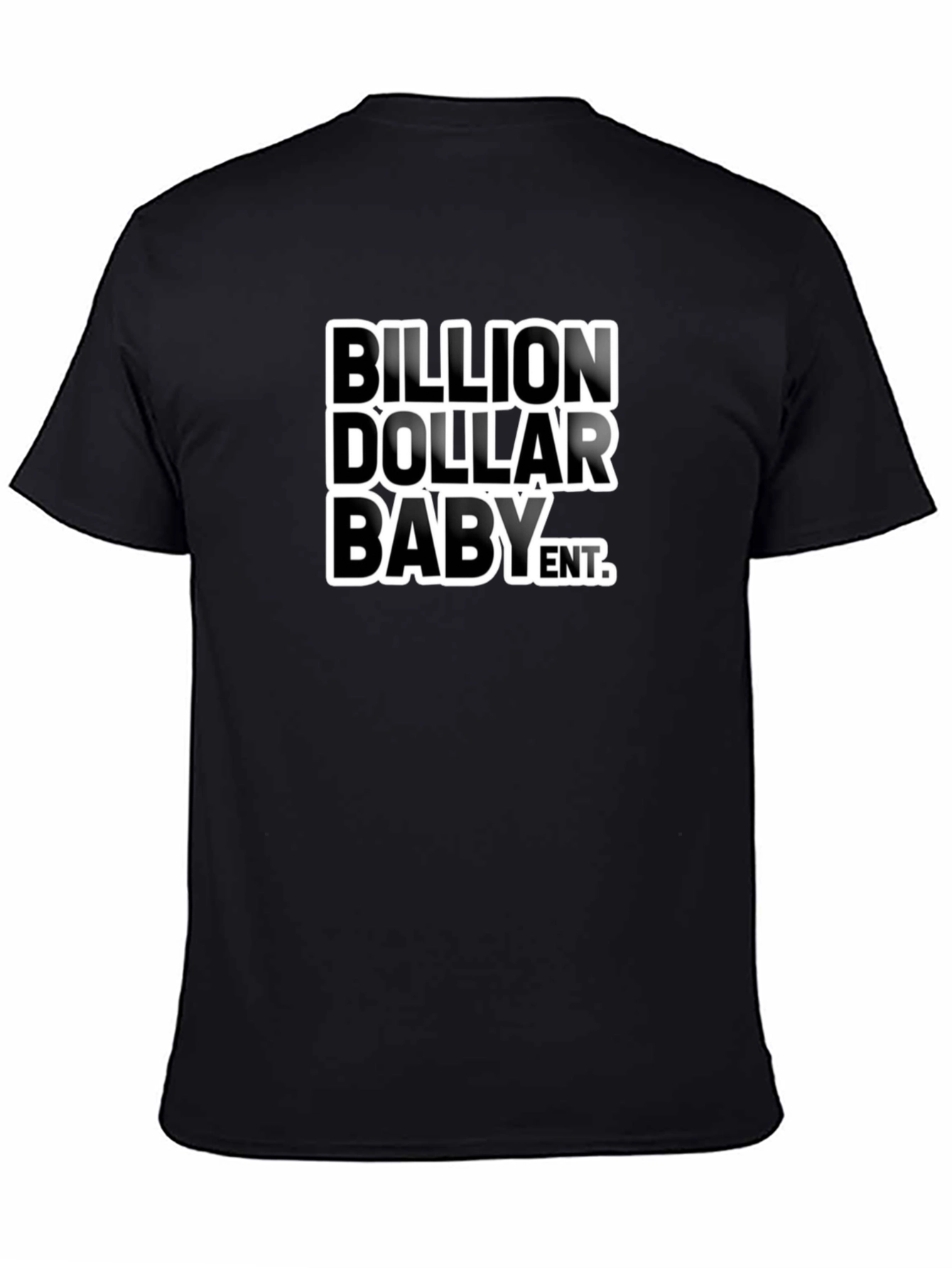 Billion Dollar Baby Graphic Tee - Black Cotton Blend