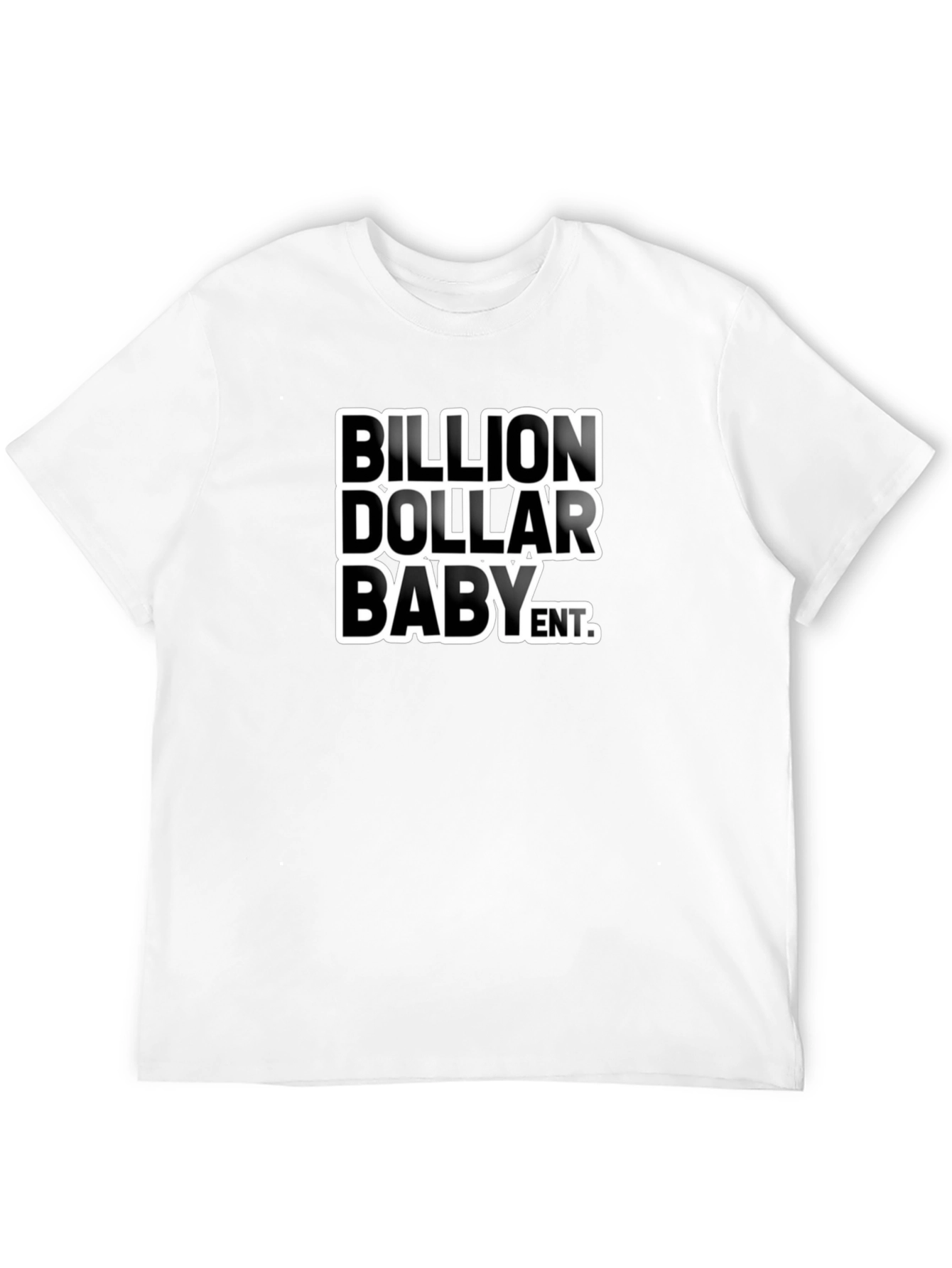 Billion Dollar Baby Graphic Tee - Black Cotton Blend