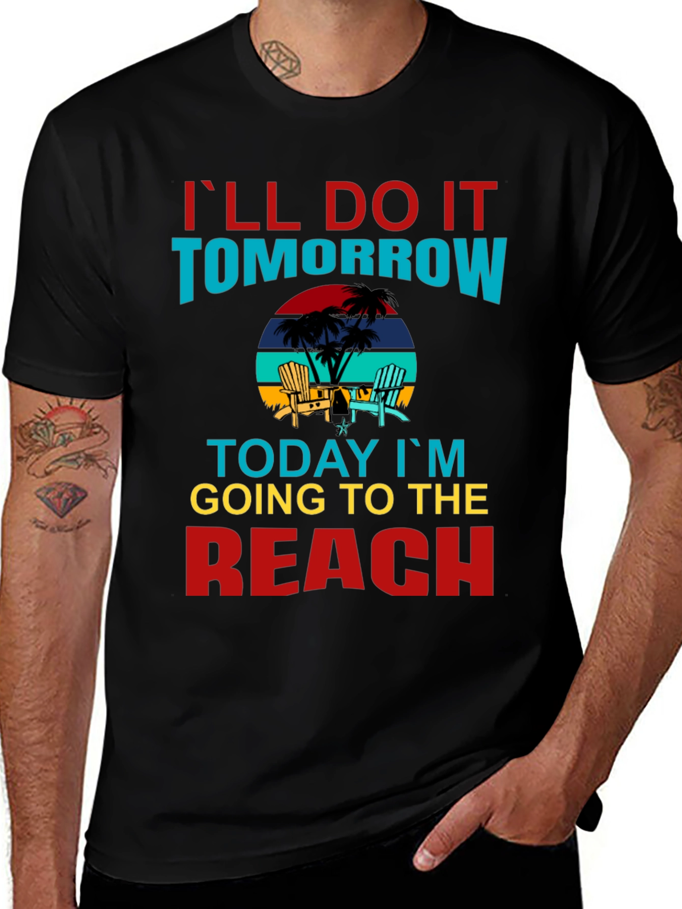 Ill Do It Tomorrow Graphic T-Shirt