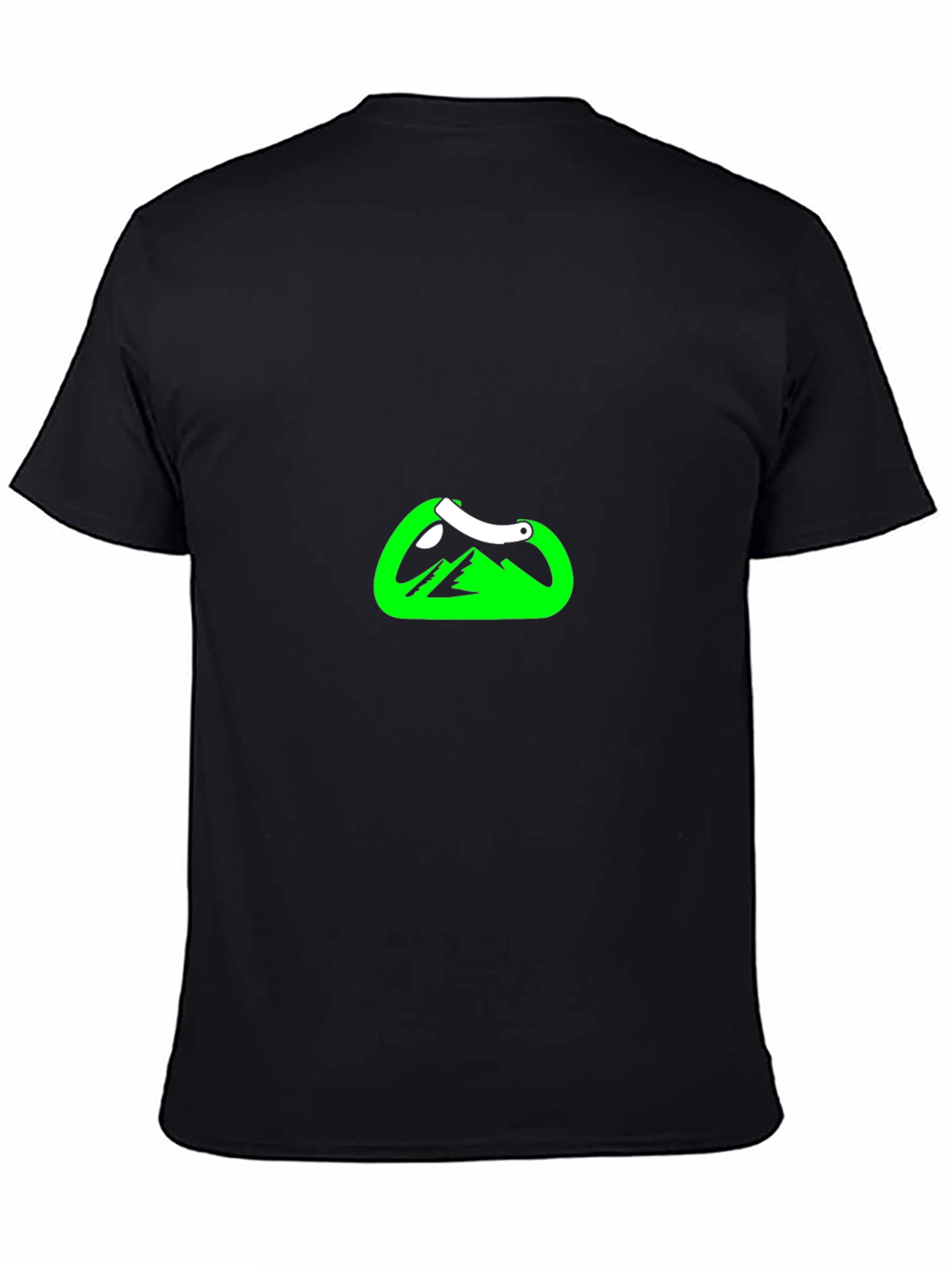 Mountain Climb Carabiner Black T-Shirt