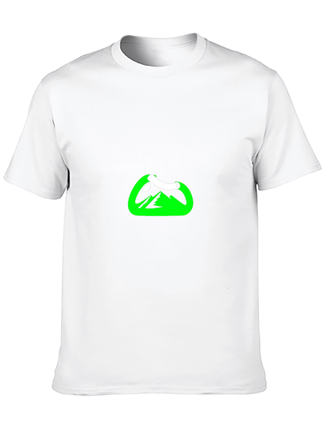 Mountain Climb Carabiner Black T-Shirt
