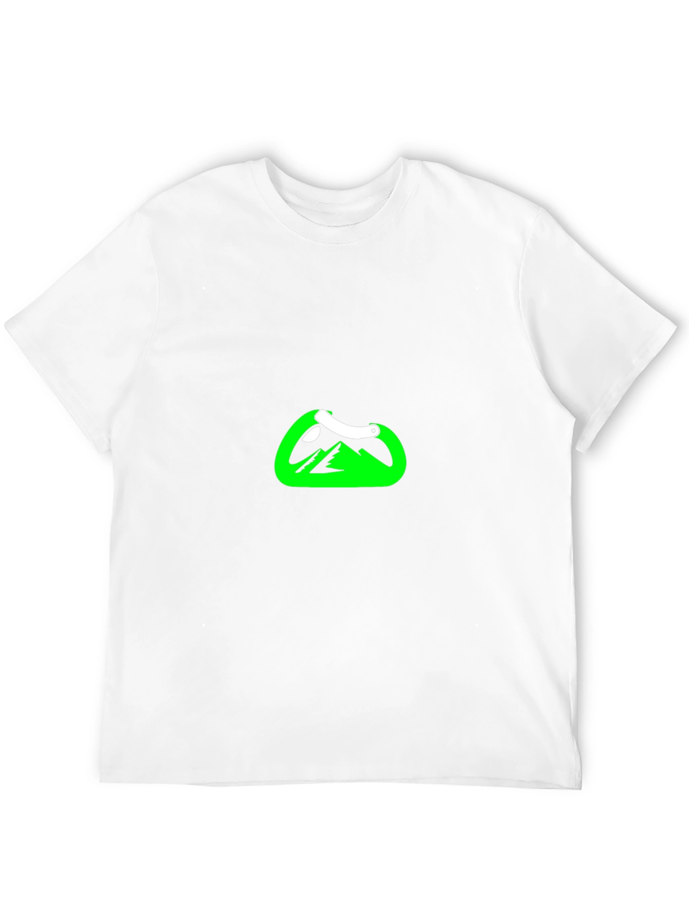 Mountain Climb Carabiner Black T-Shirt