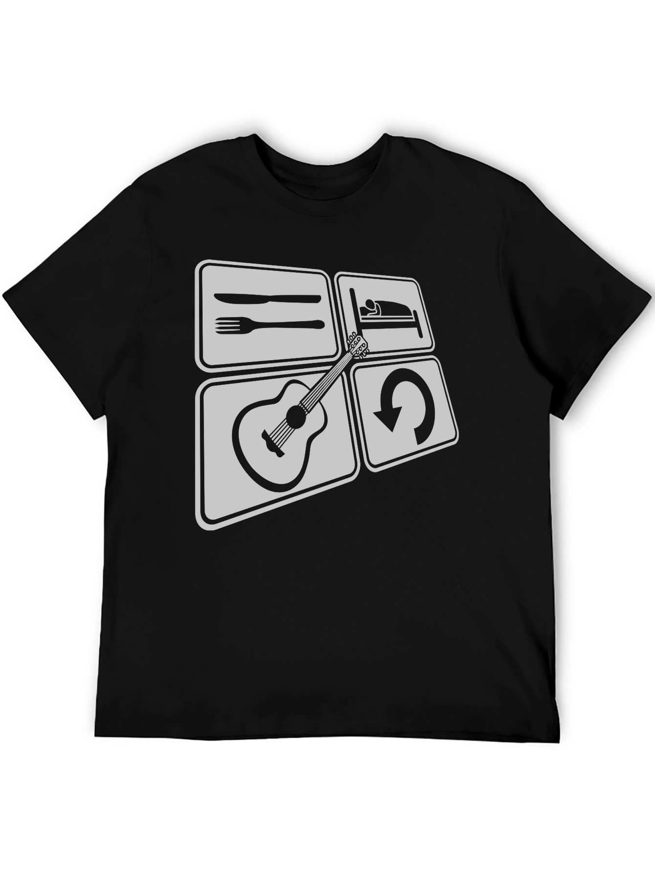 Eat Sleep Play Guitar T-Shirt