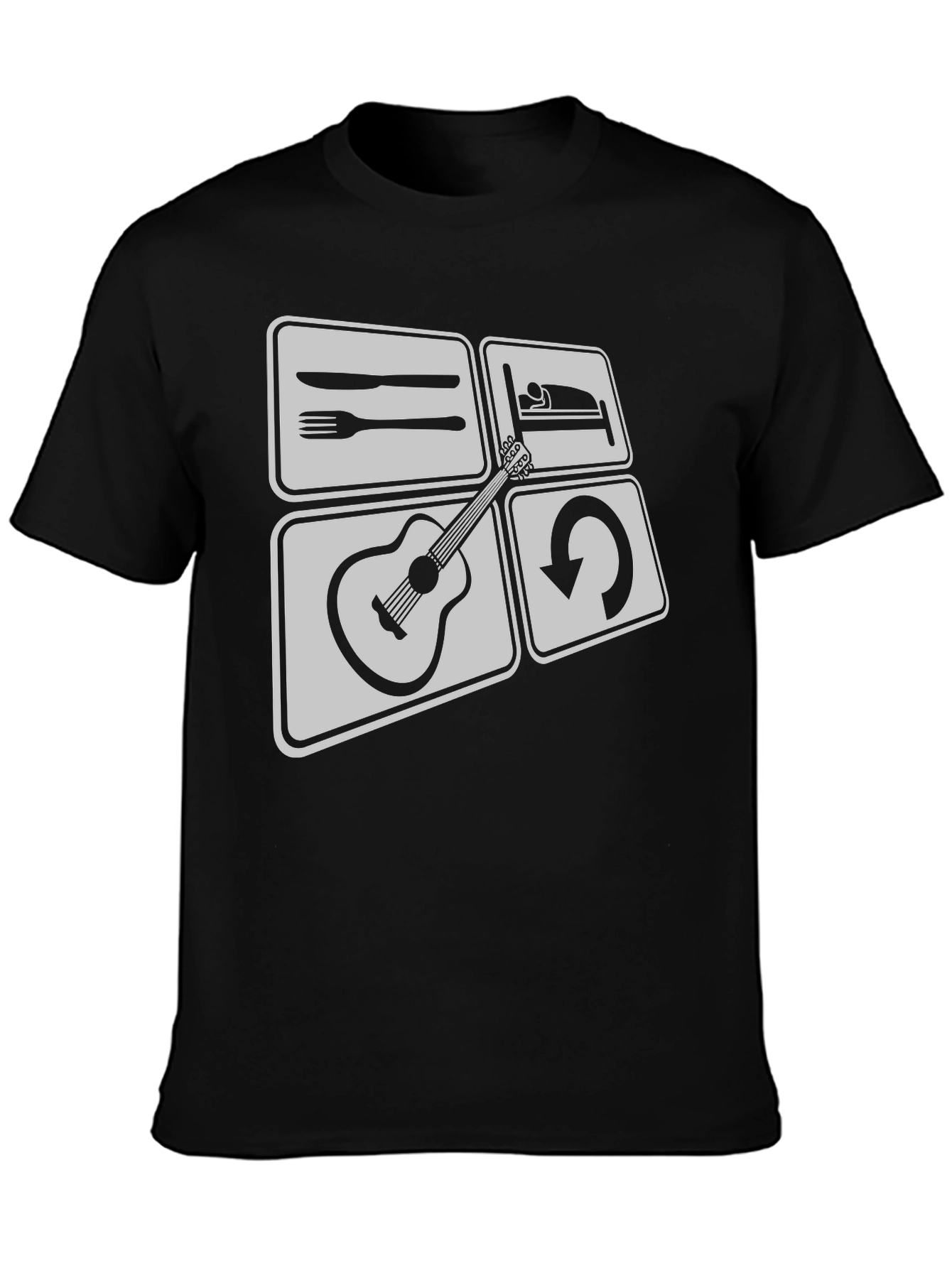 Eat Sleep Play Guitar T-Shirt