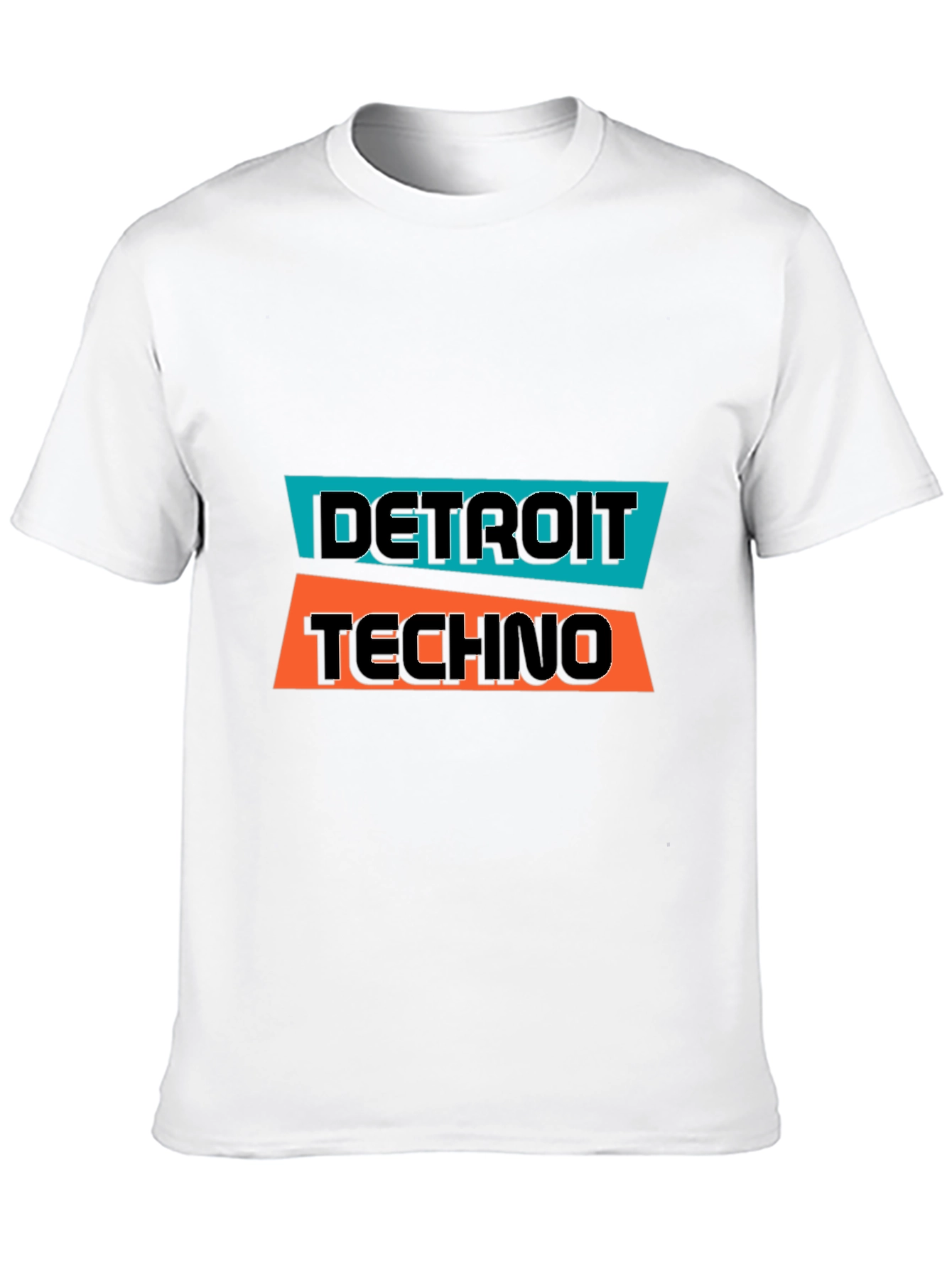 Detroit Techno Graphic Tee - Black