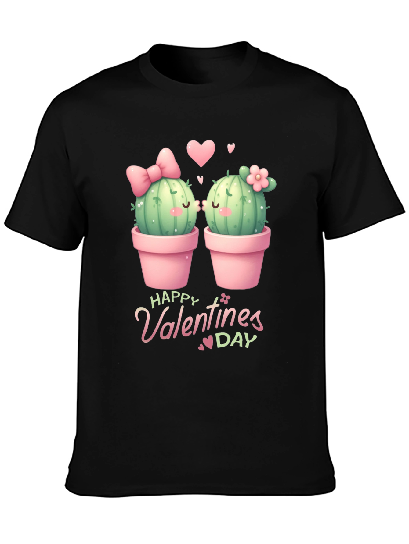 Cactus Valentines Day Graphic Tee