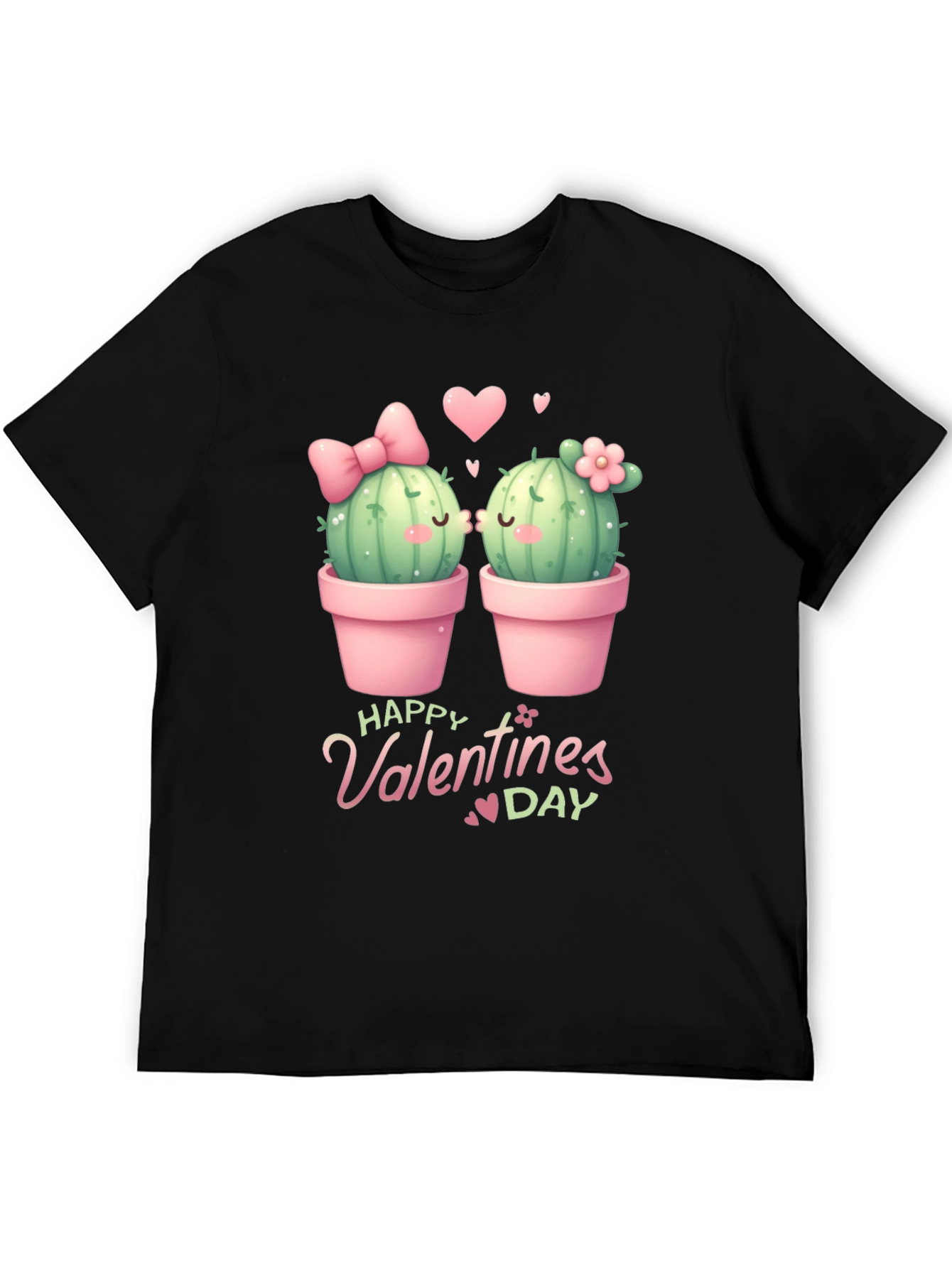 Cactus Valentines Day Graphic Tee