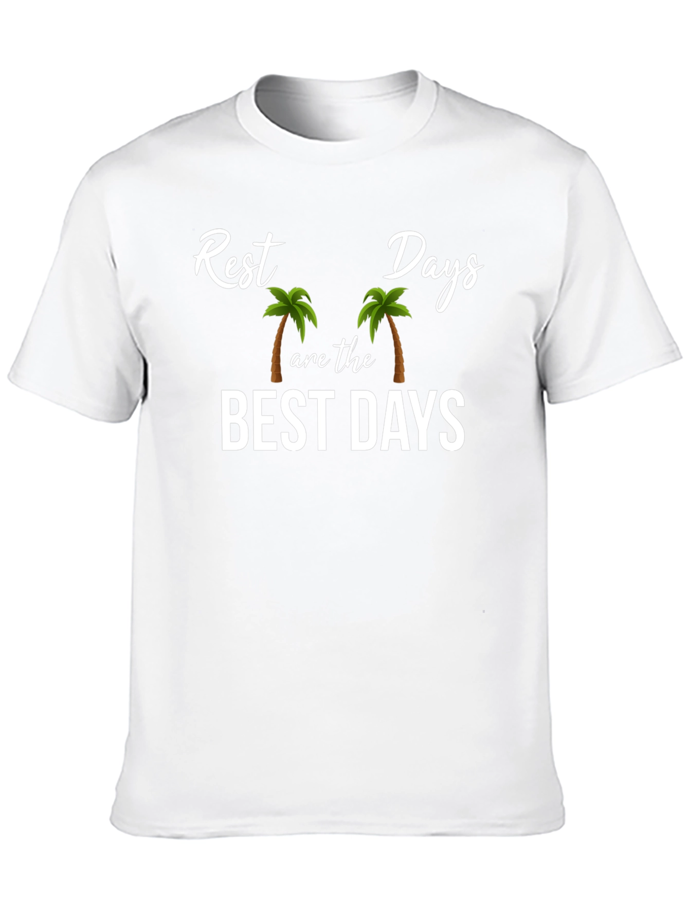 Rest Days Palm Tree Graphic T-Shirt