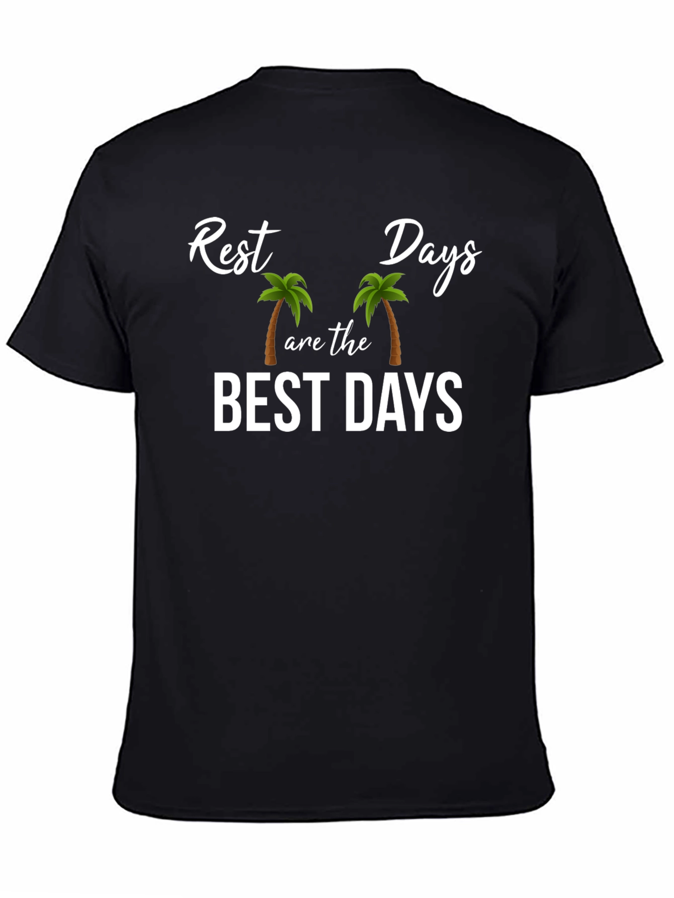 Rest Days Palm Tree Graphic T-Shirt