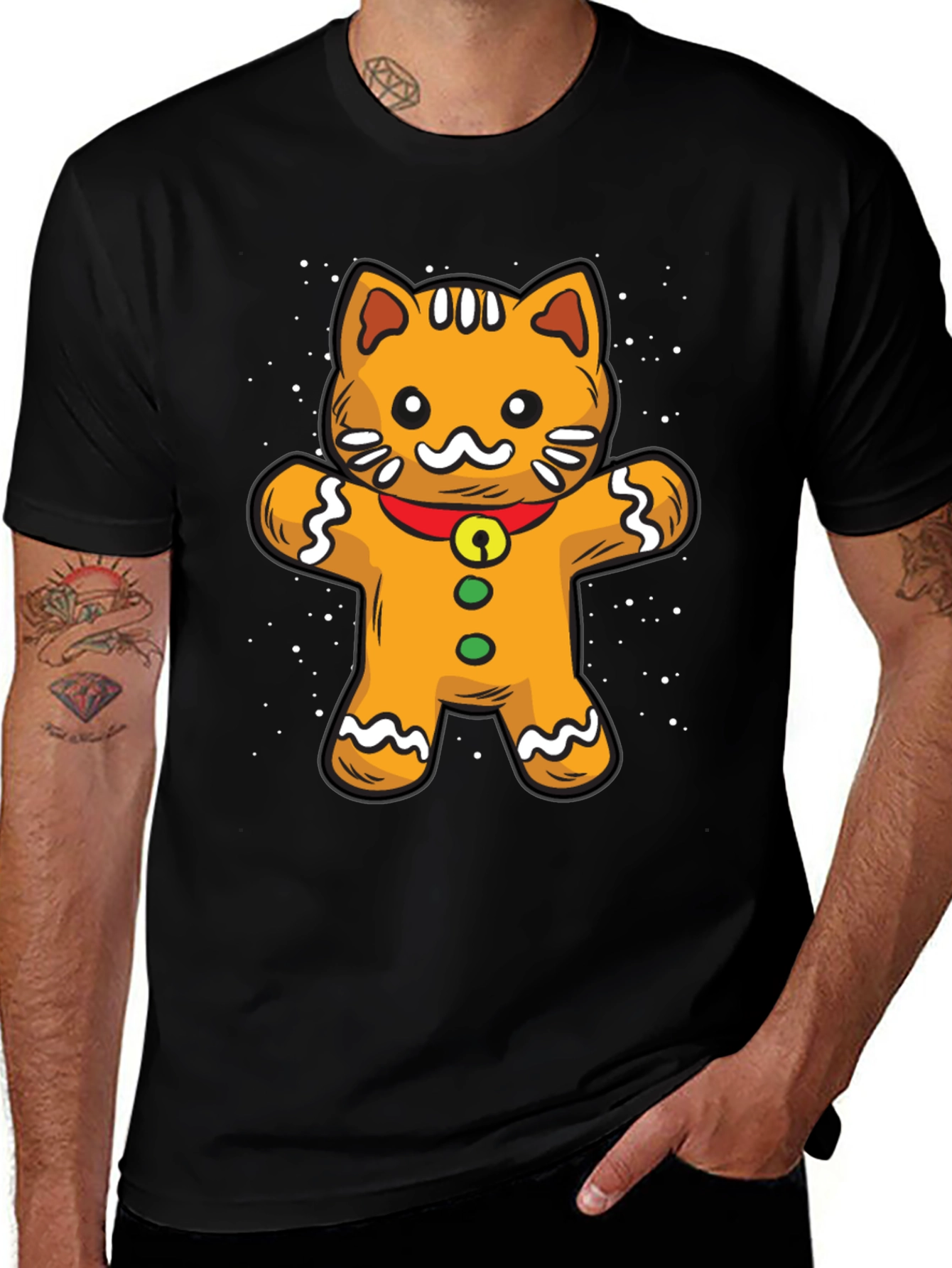 Gingerbread Cat T-Shirt