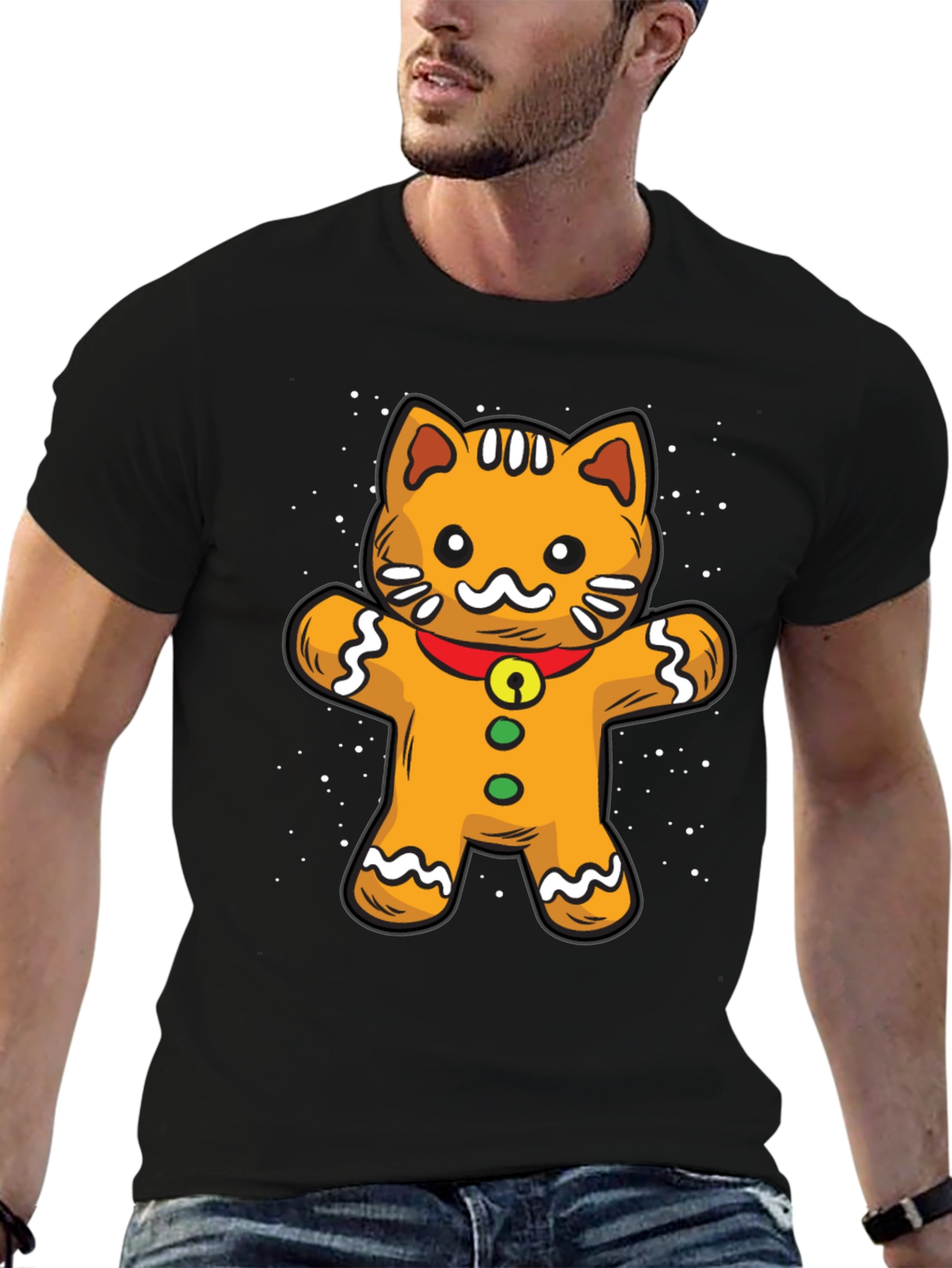 Gingerbread Cat T-Shirt