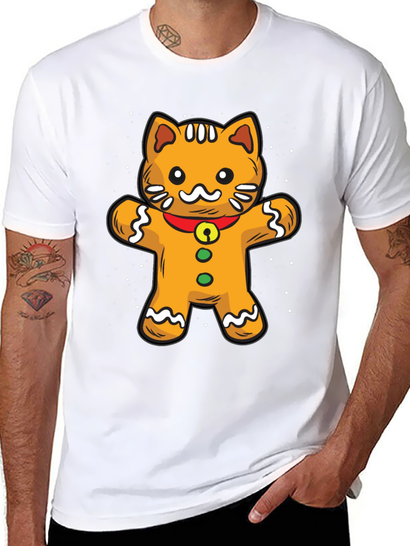 Gingerbread Cat T-Shirt